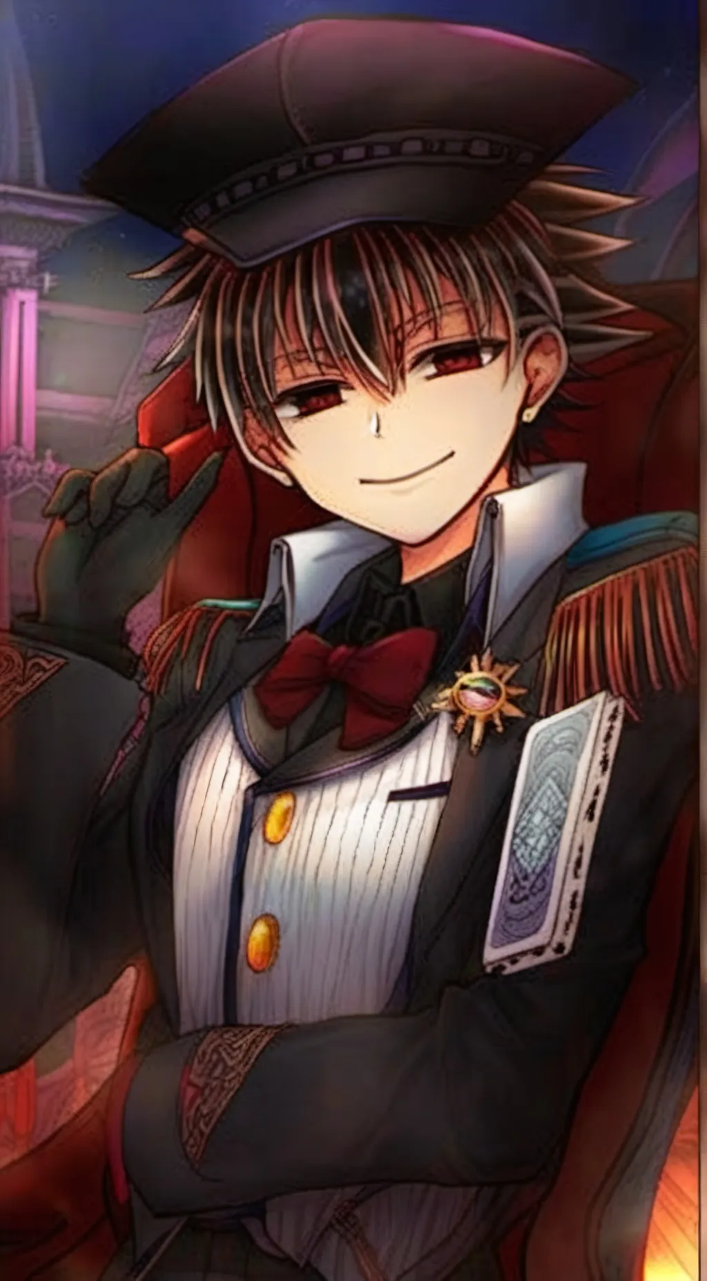 ai character: Tsukasa yugi background