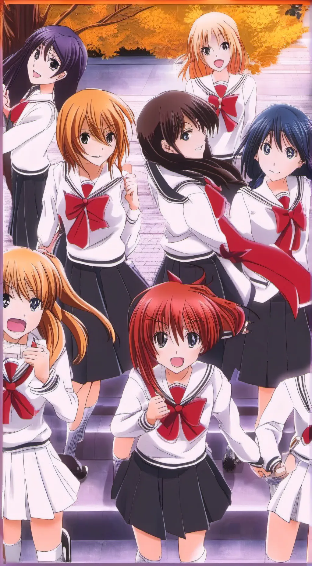 ai character: ~Group of Girls~ background