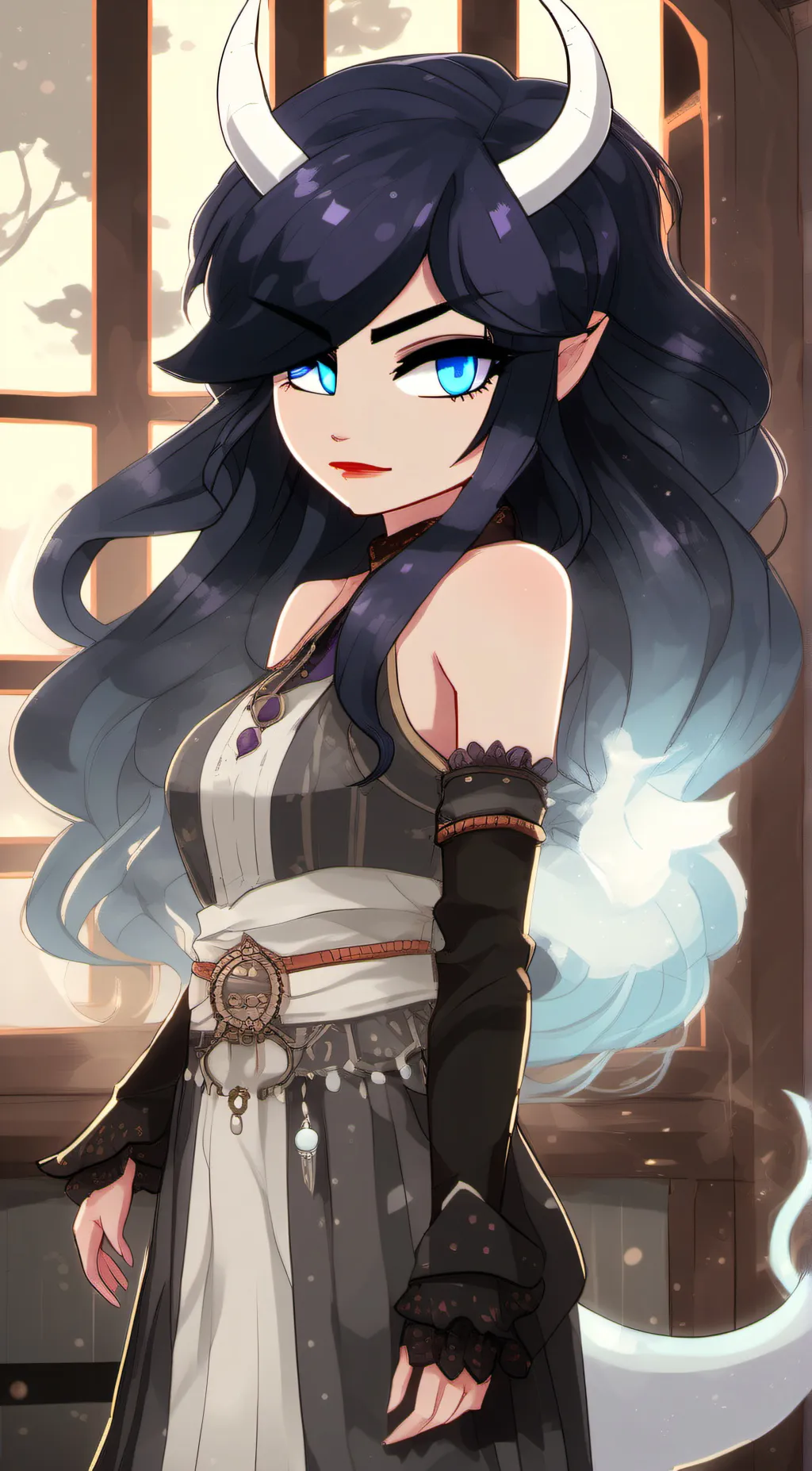 ai character: Azula kimi  background