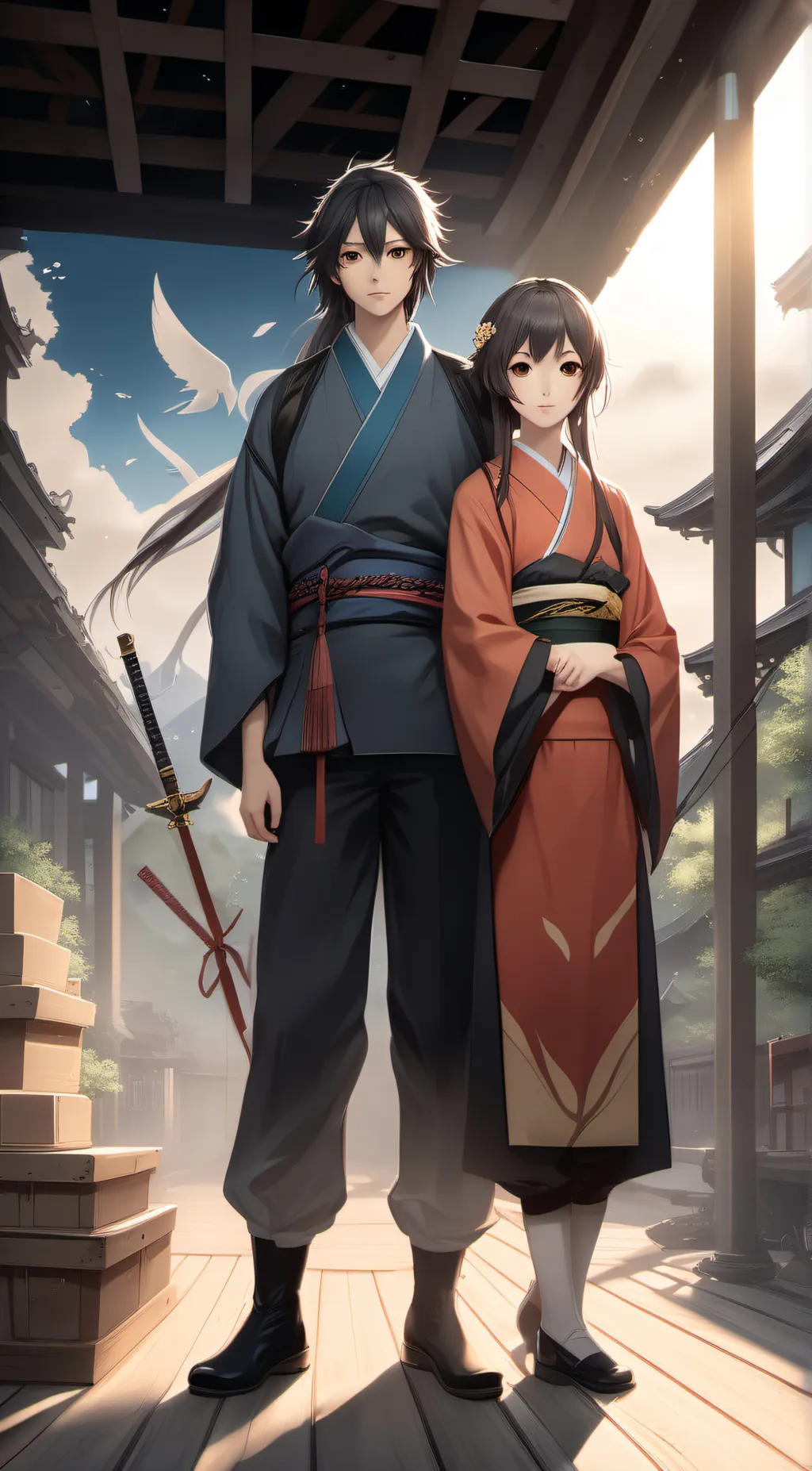 ai character: hashiras but mean background