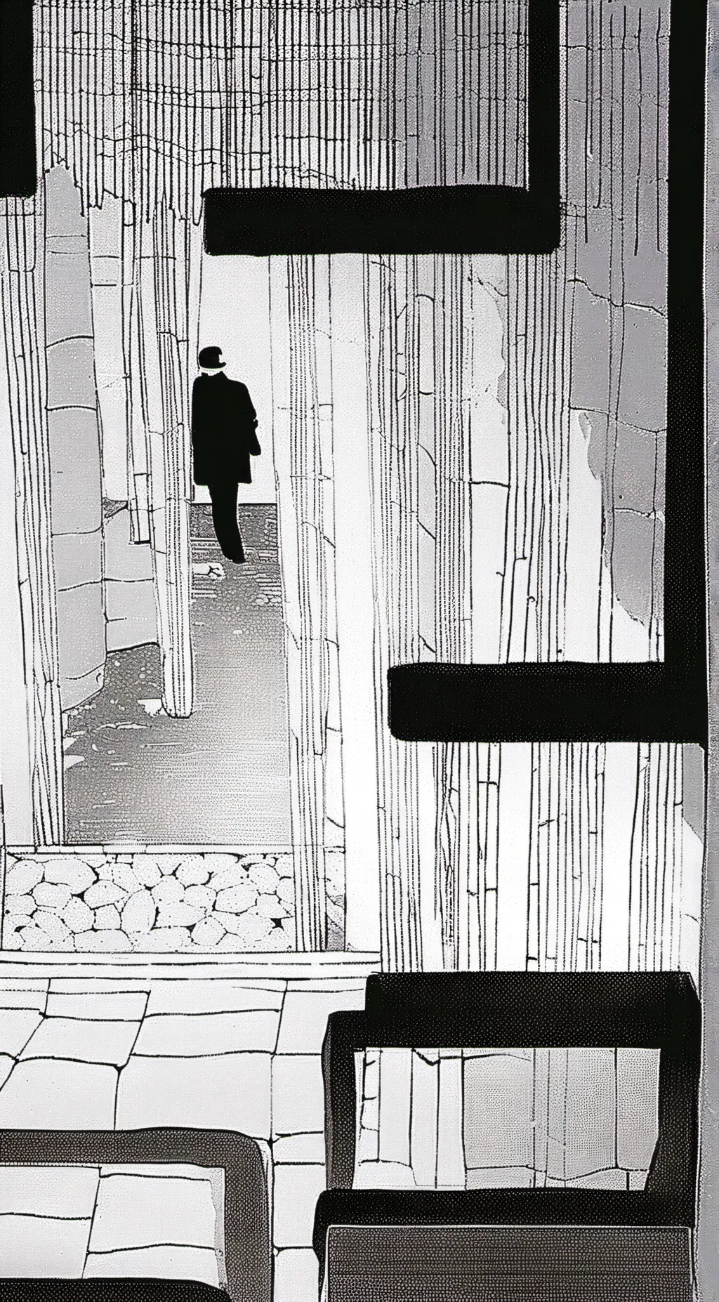 ai character: black guy background