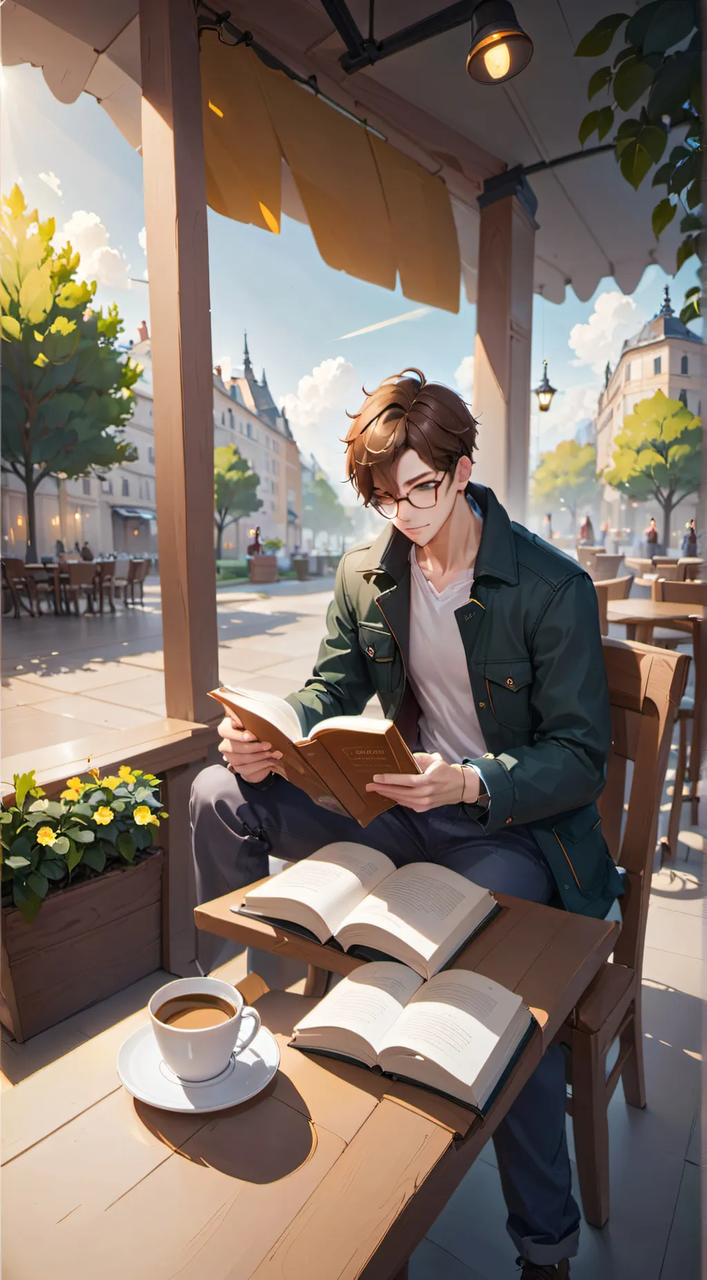 ai character: Henry background