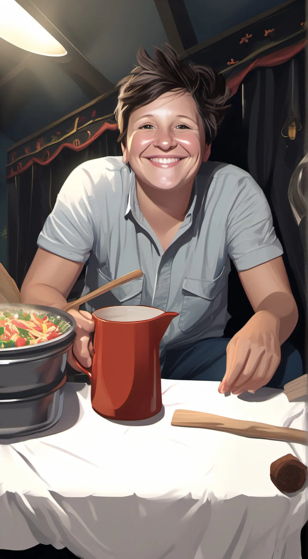 ai character: Notte  background