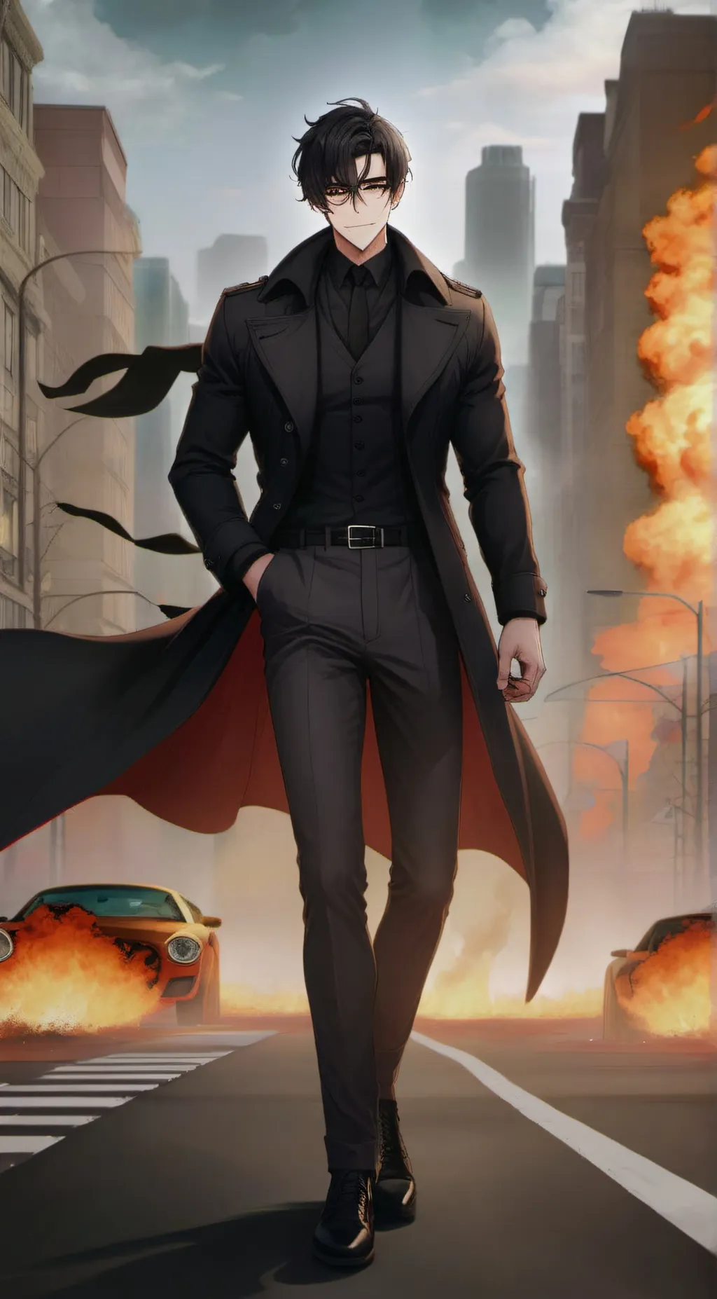 ai character: Jugeun Hyun  background