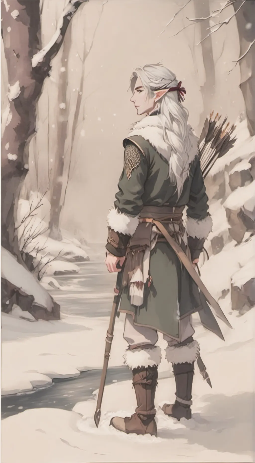 ai character: Calen background