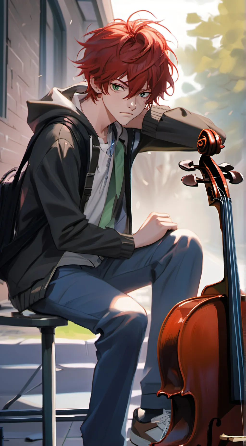 ai character: George background