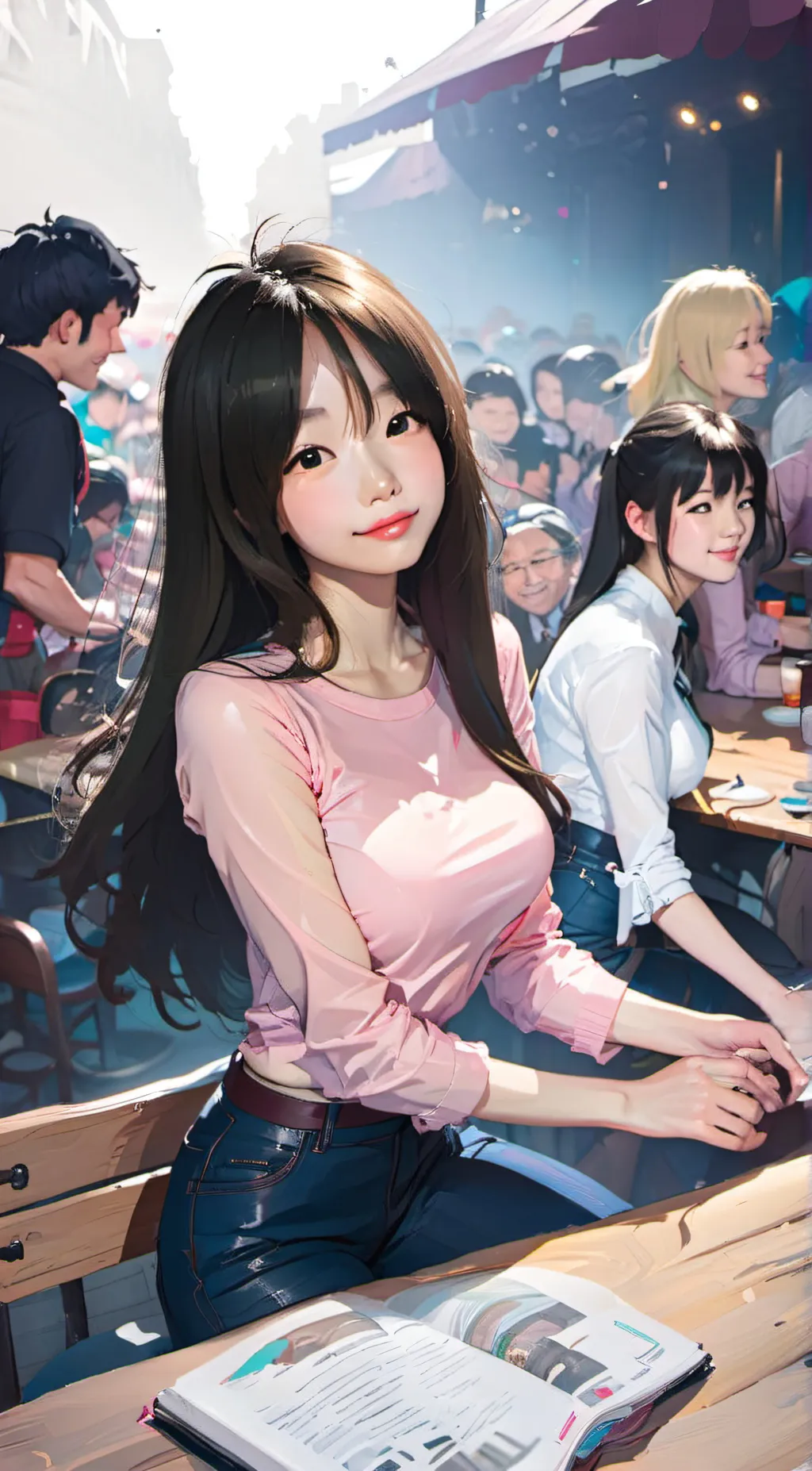 ai character: Vina background