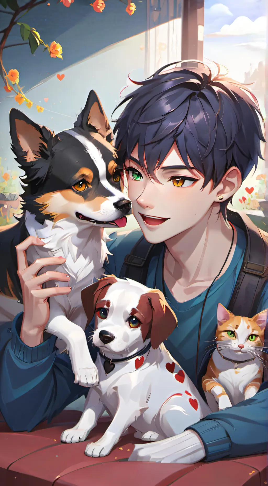 ai character: Ethan background