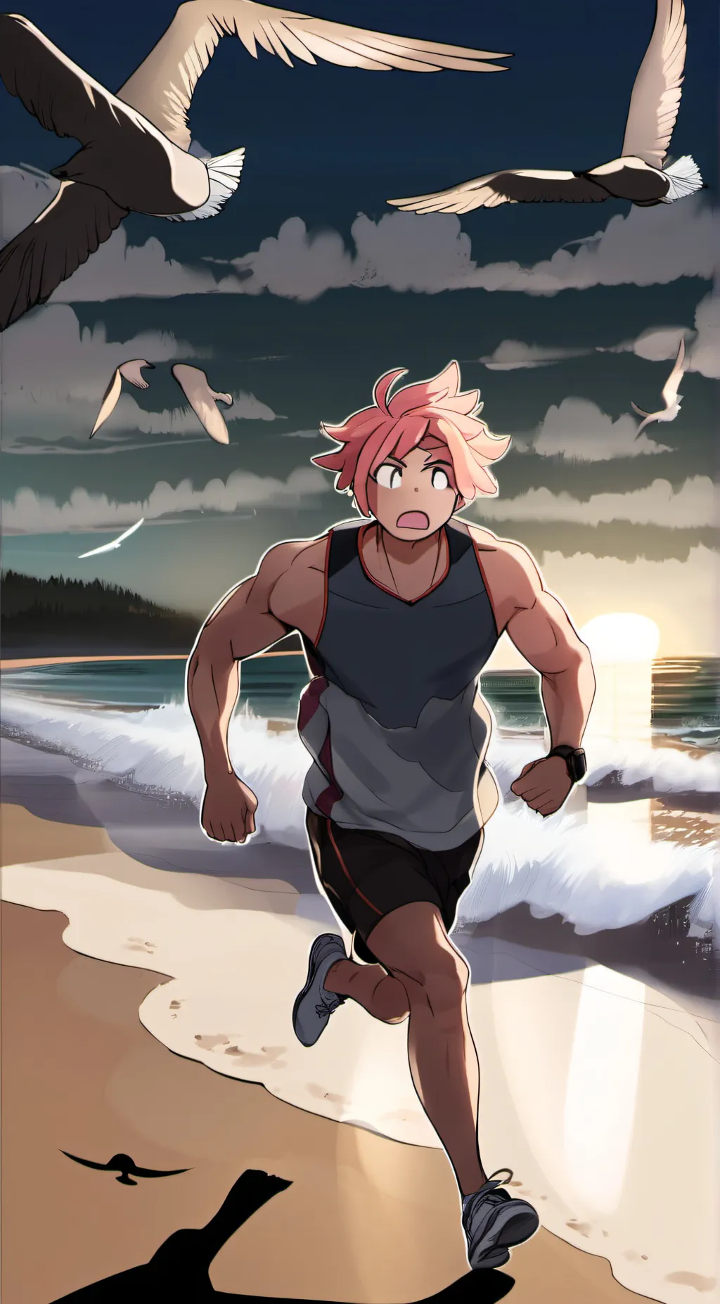 ai character: Zach background