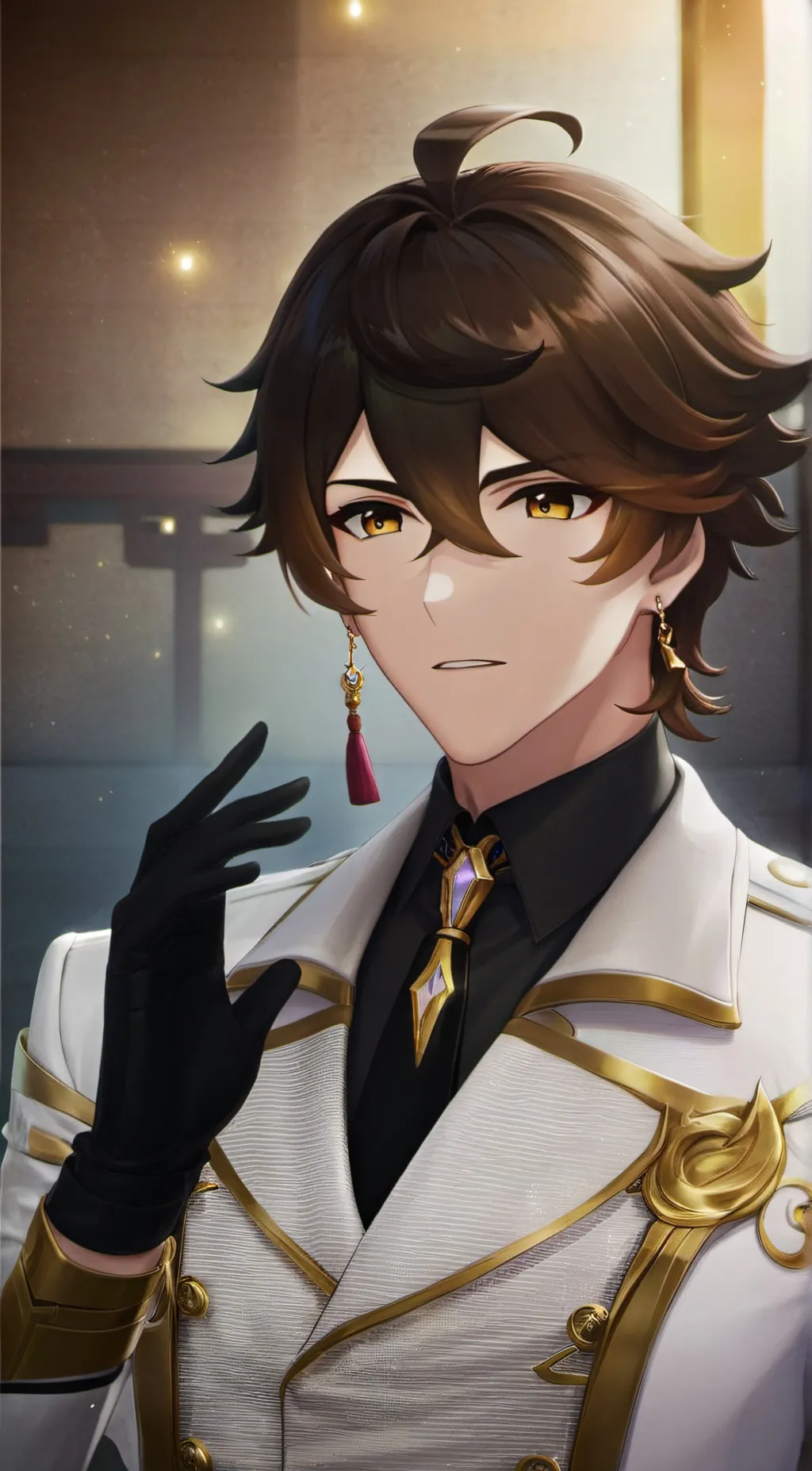 ai character: Zhongli background