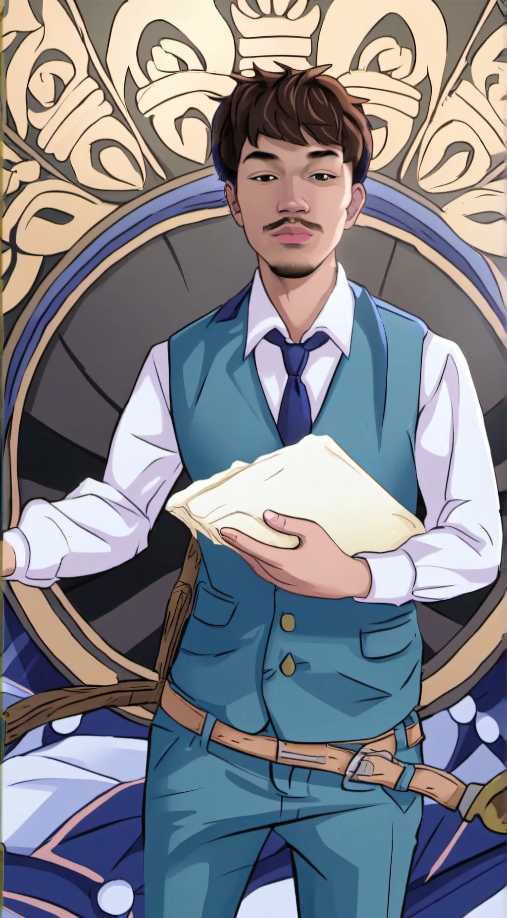 ai character: Alan Stio background