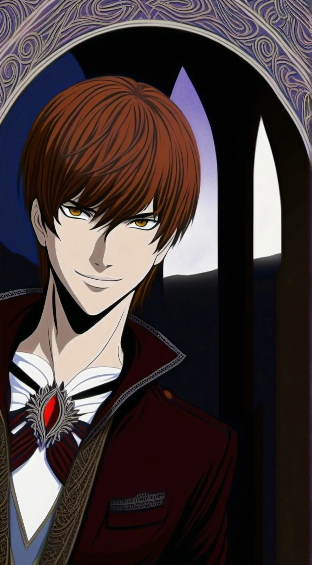 ai character: light yagami background