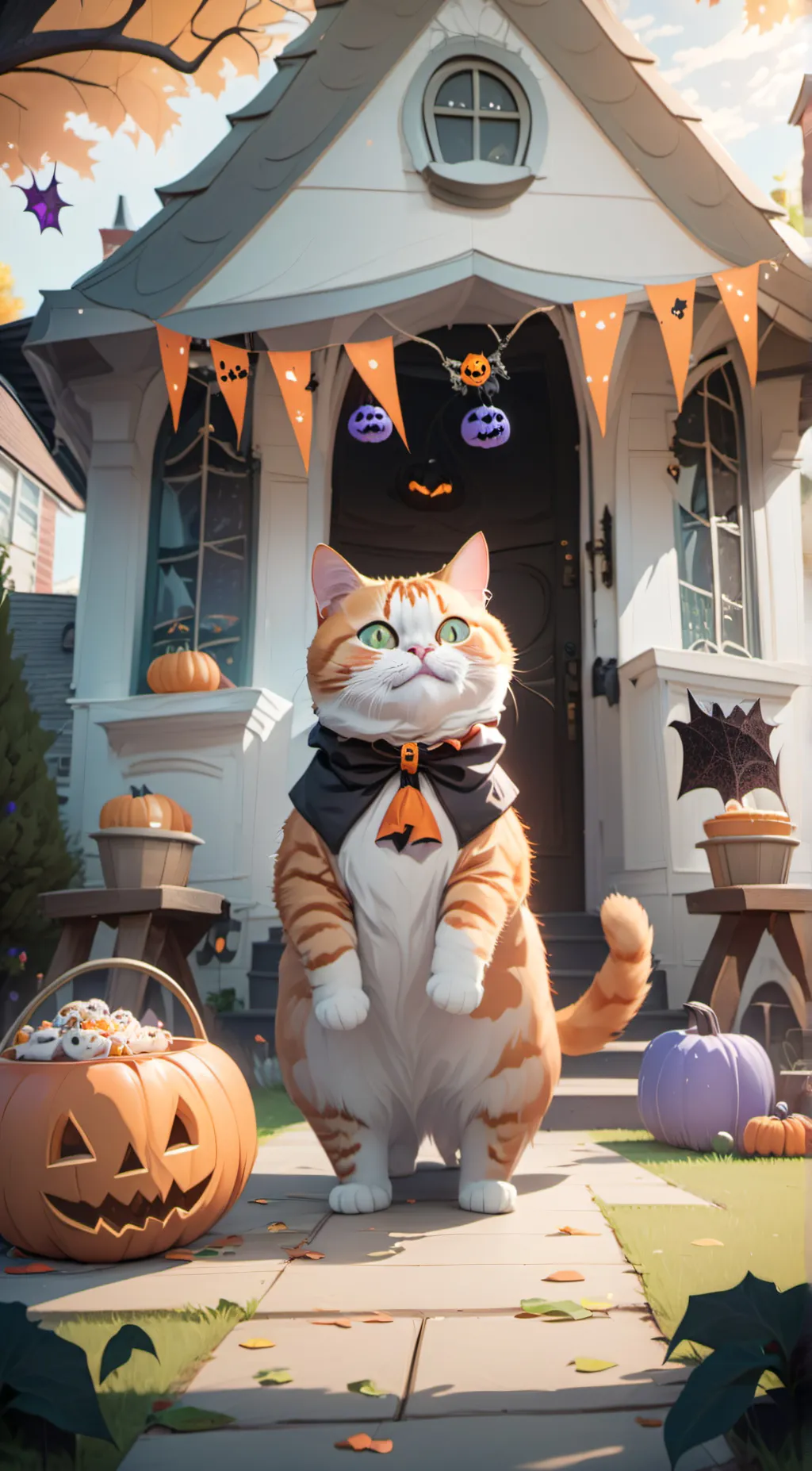 ai character: Mr. O'Lantern background