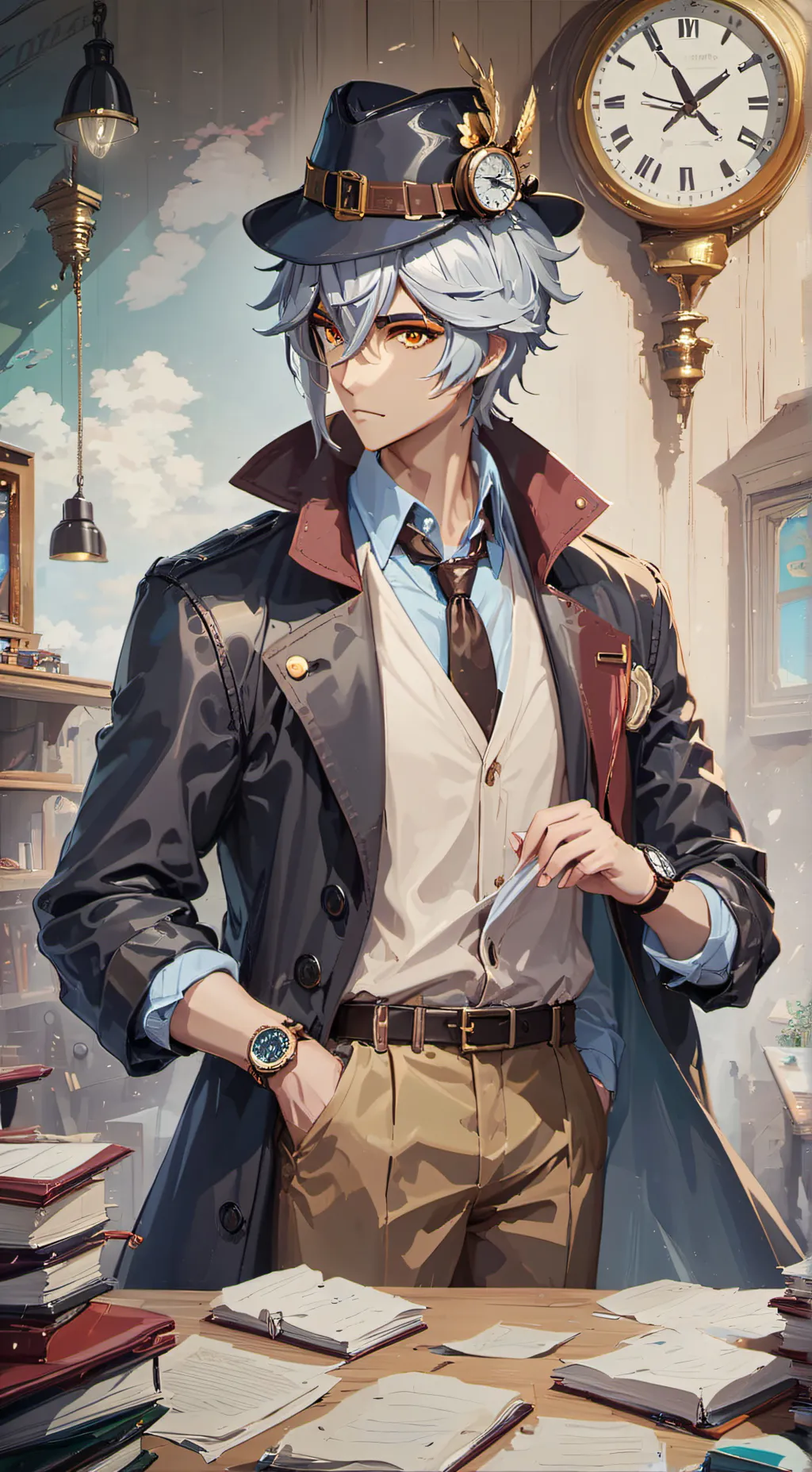 ai character: Ethan Woods background