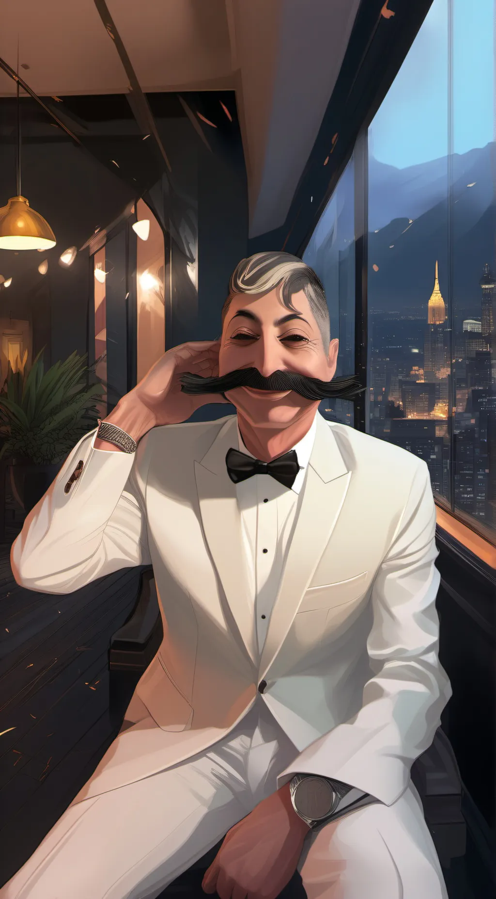 ai character: Joe((your uncle)) background