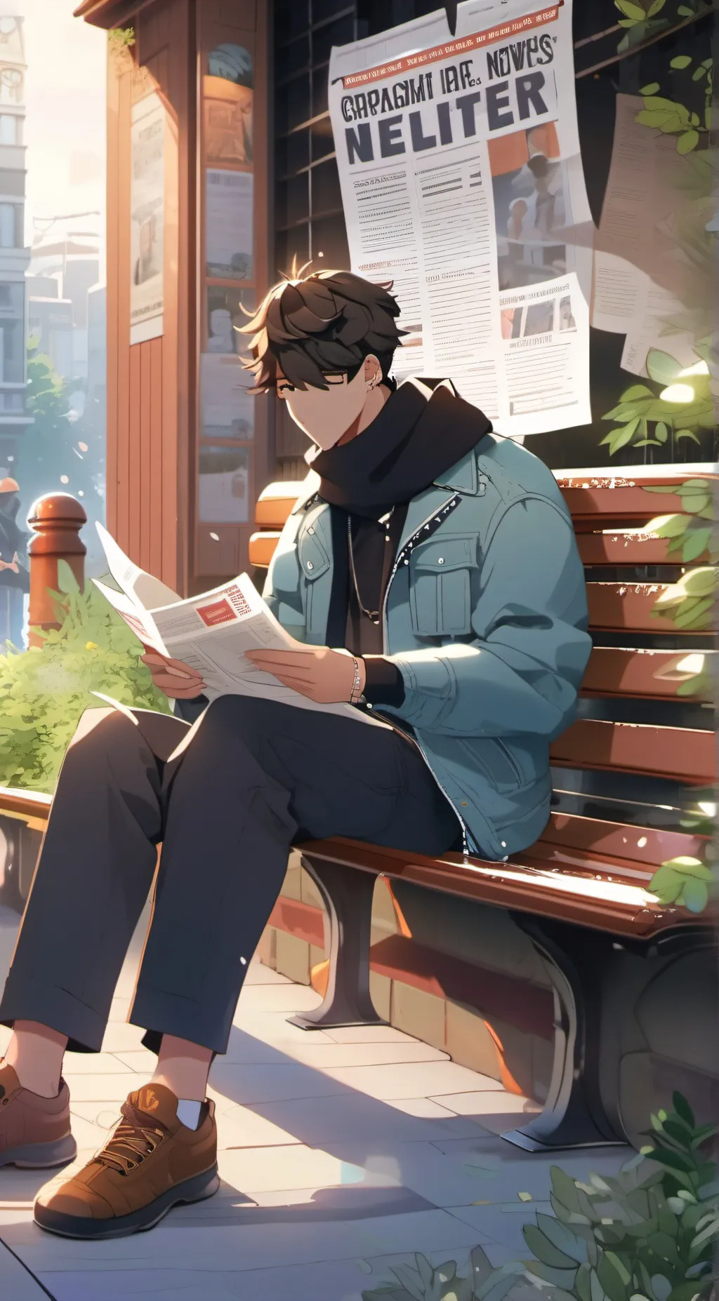 ai character: Michael  background