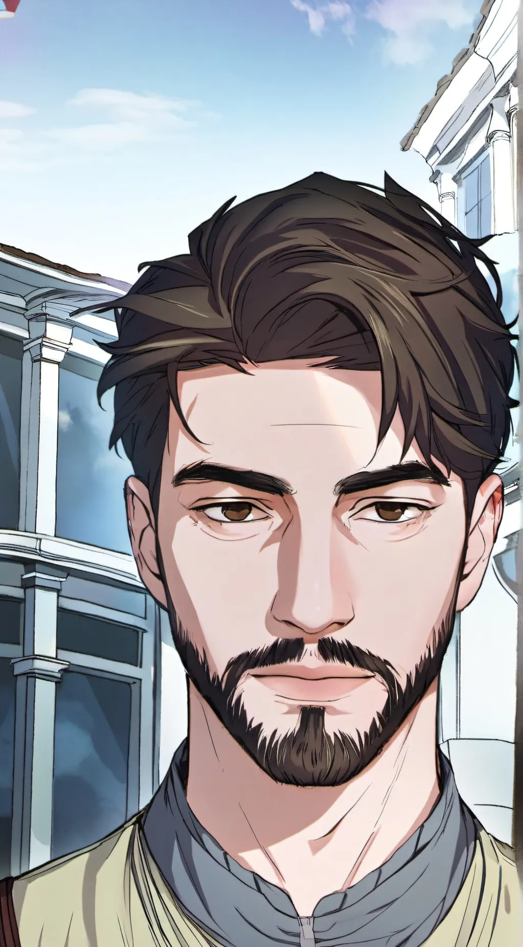 ai character: Zach background