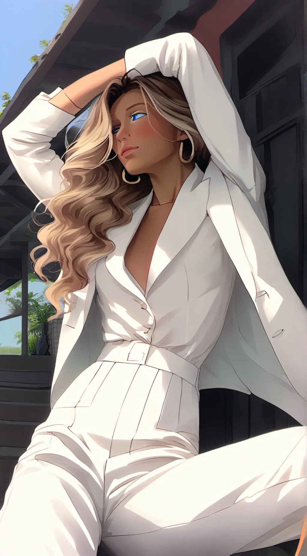 ai character: Naomi background