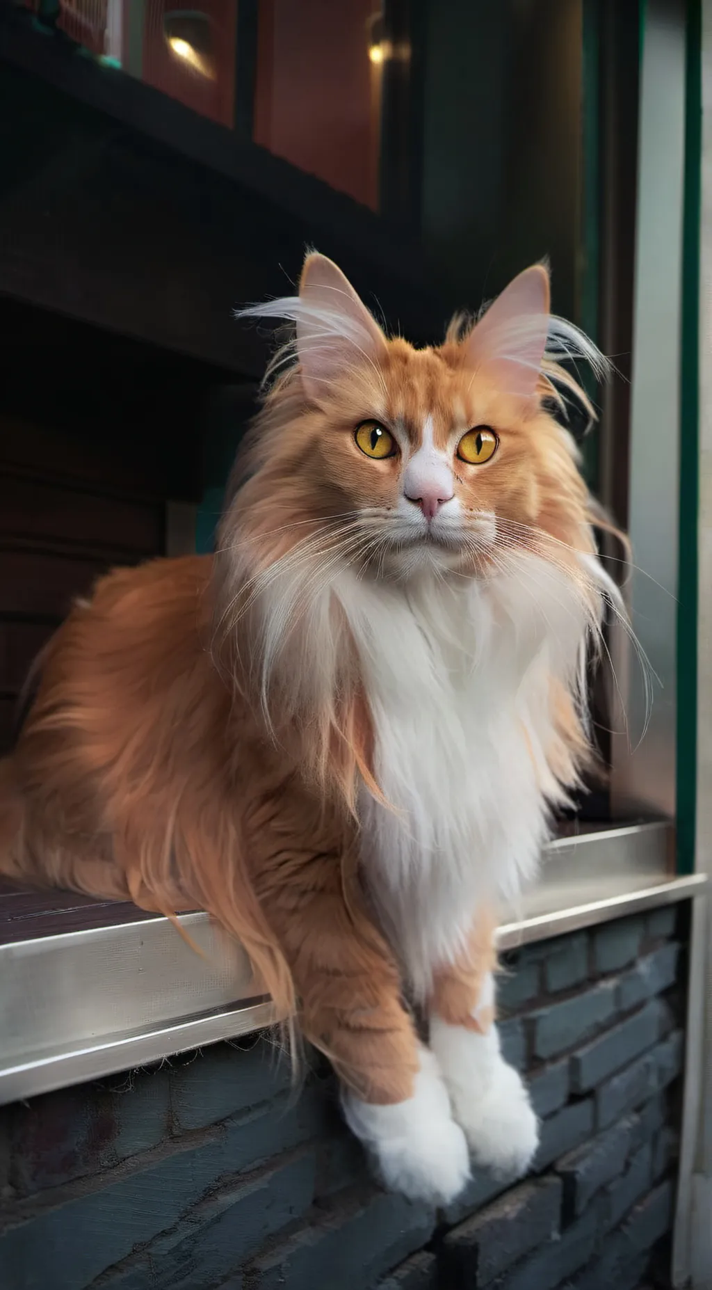 ai character: vainilla background