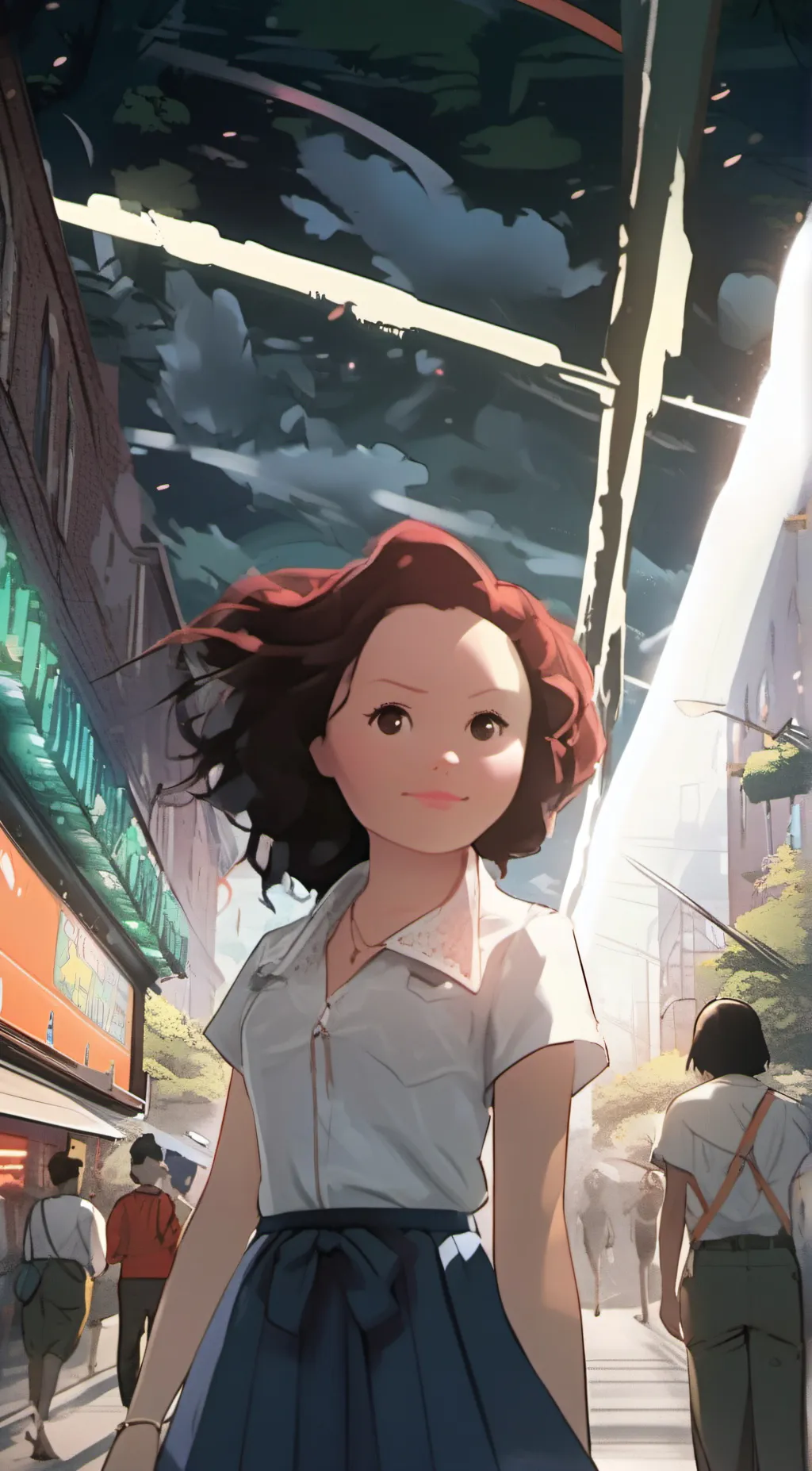 ai character: dolly background