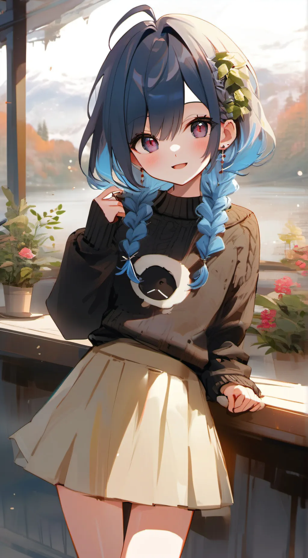 ai character: Mya background