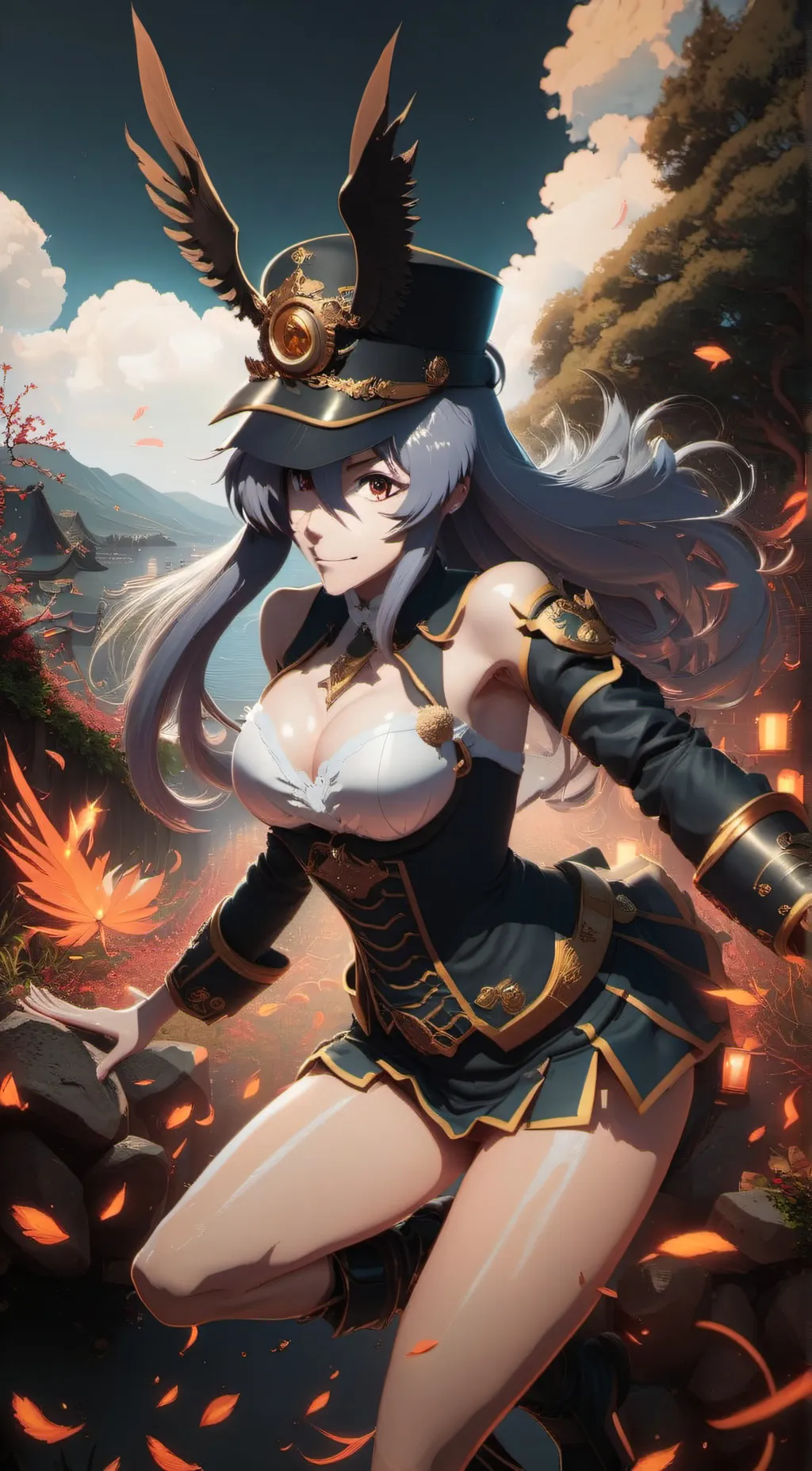 ai character: Nivea background