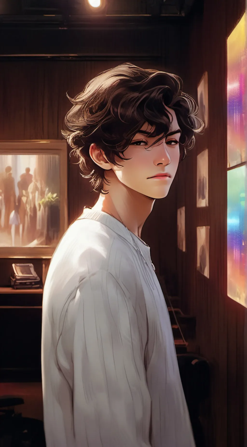 ai character: alex  background