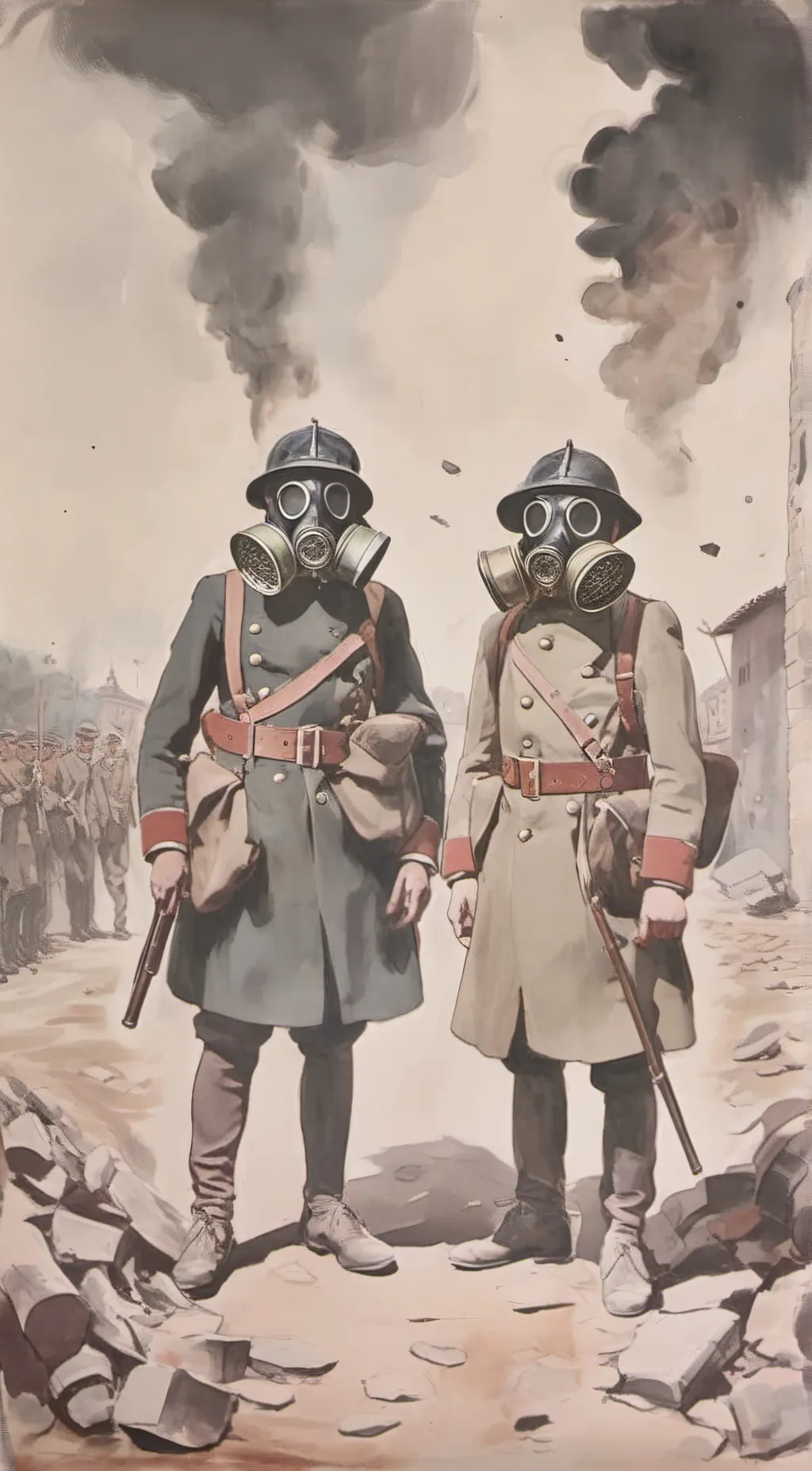 ai character: Facet and cadaver background