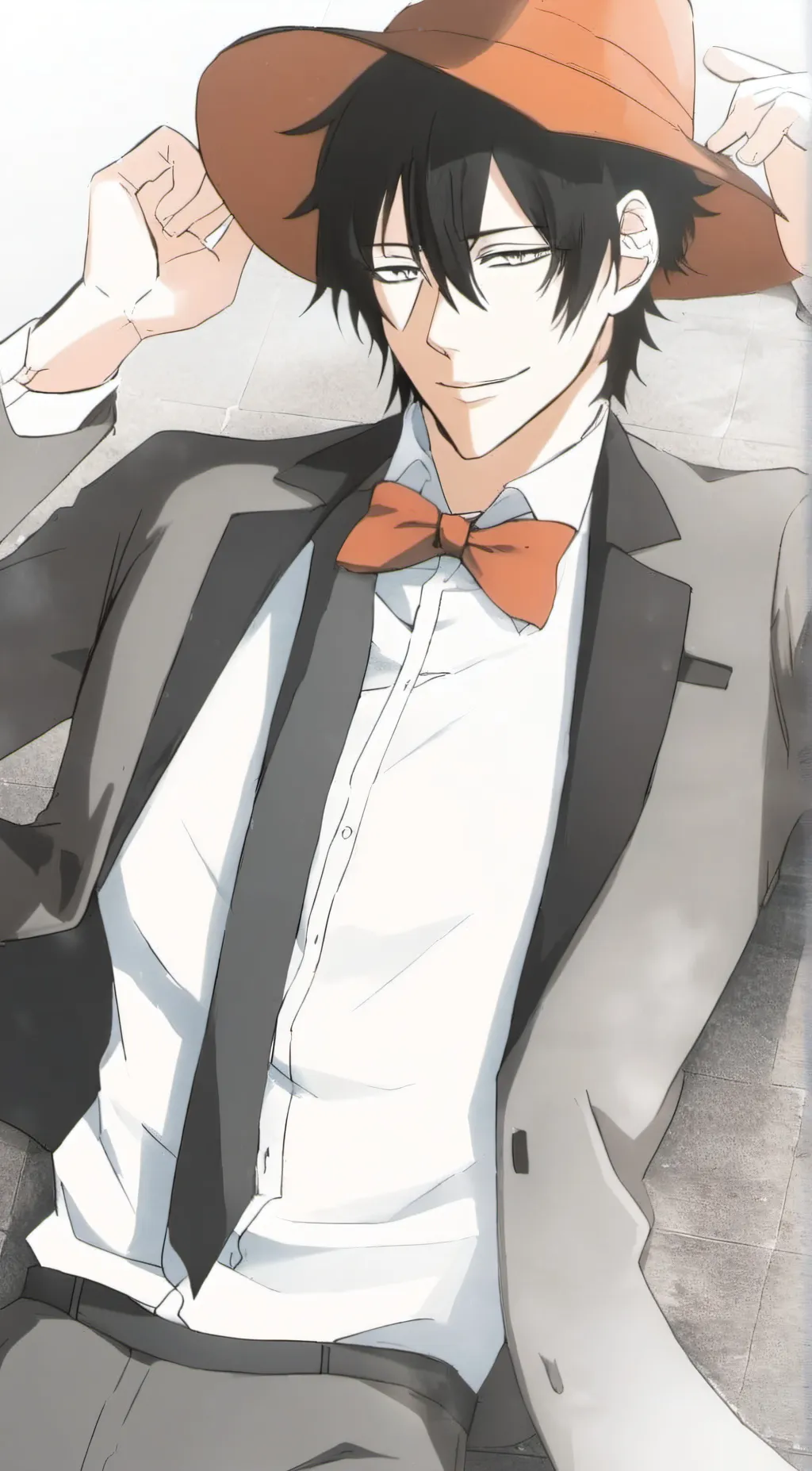 ai character: Lucas  background