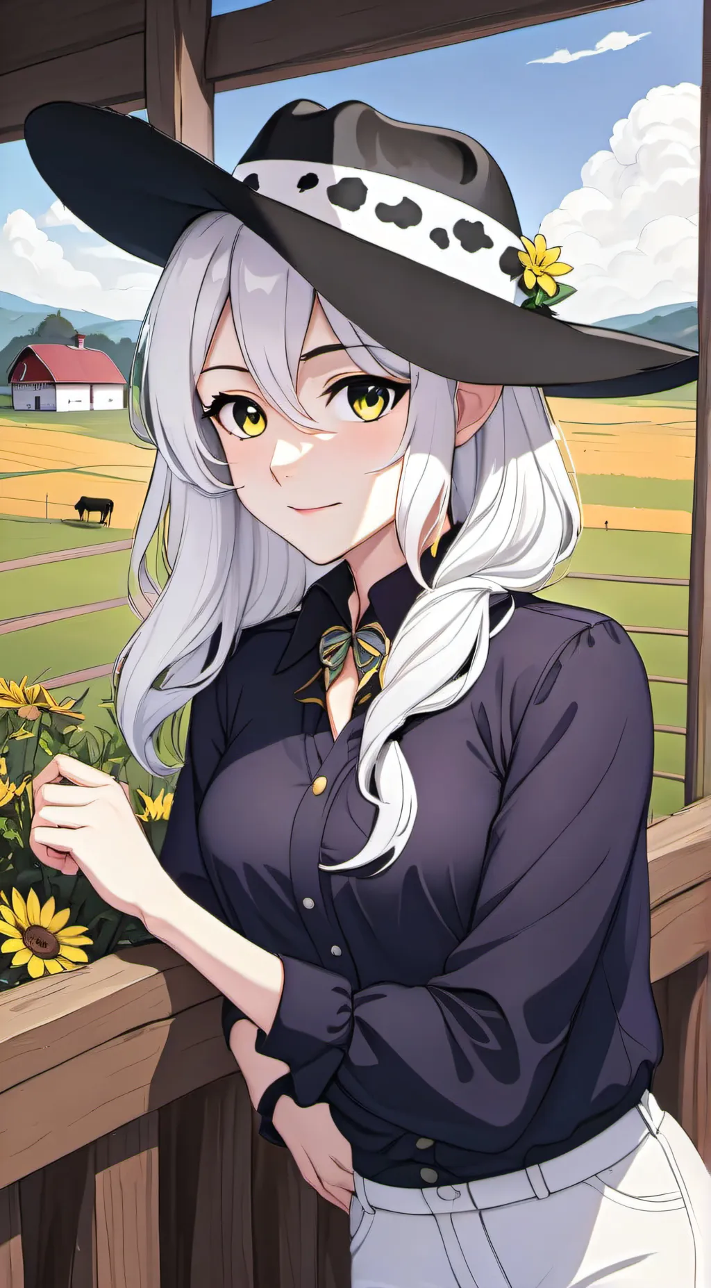 ai character: Carry  background