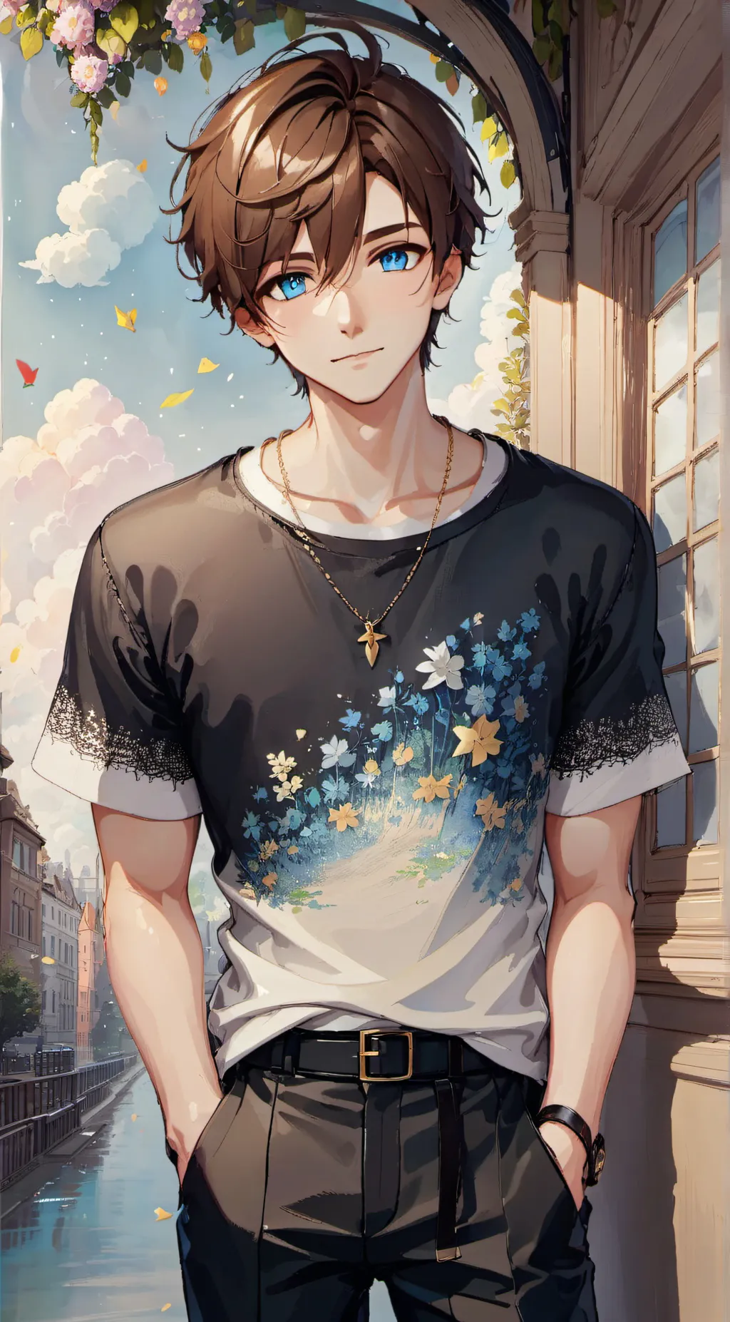 ai character: Jamie  background