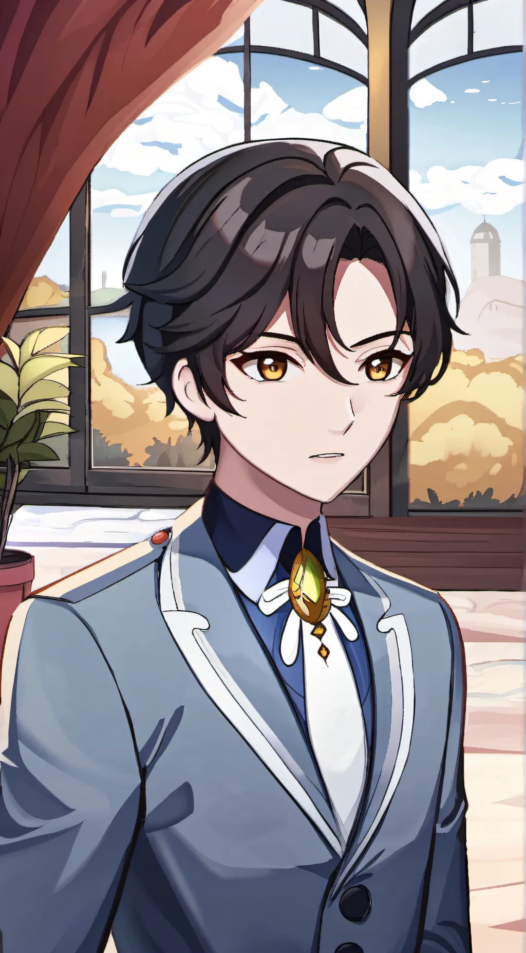 ai character: max background