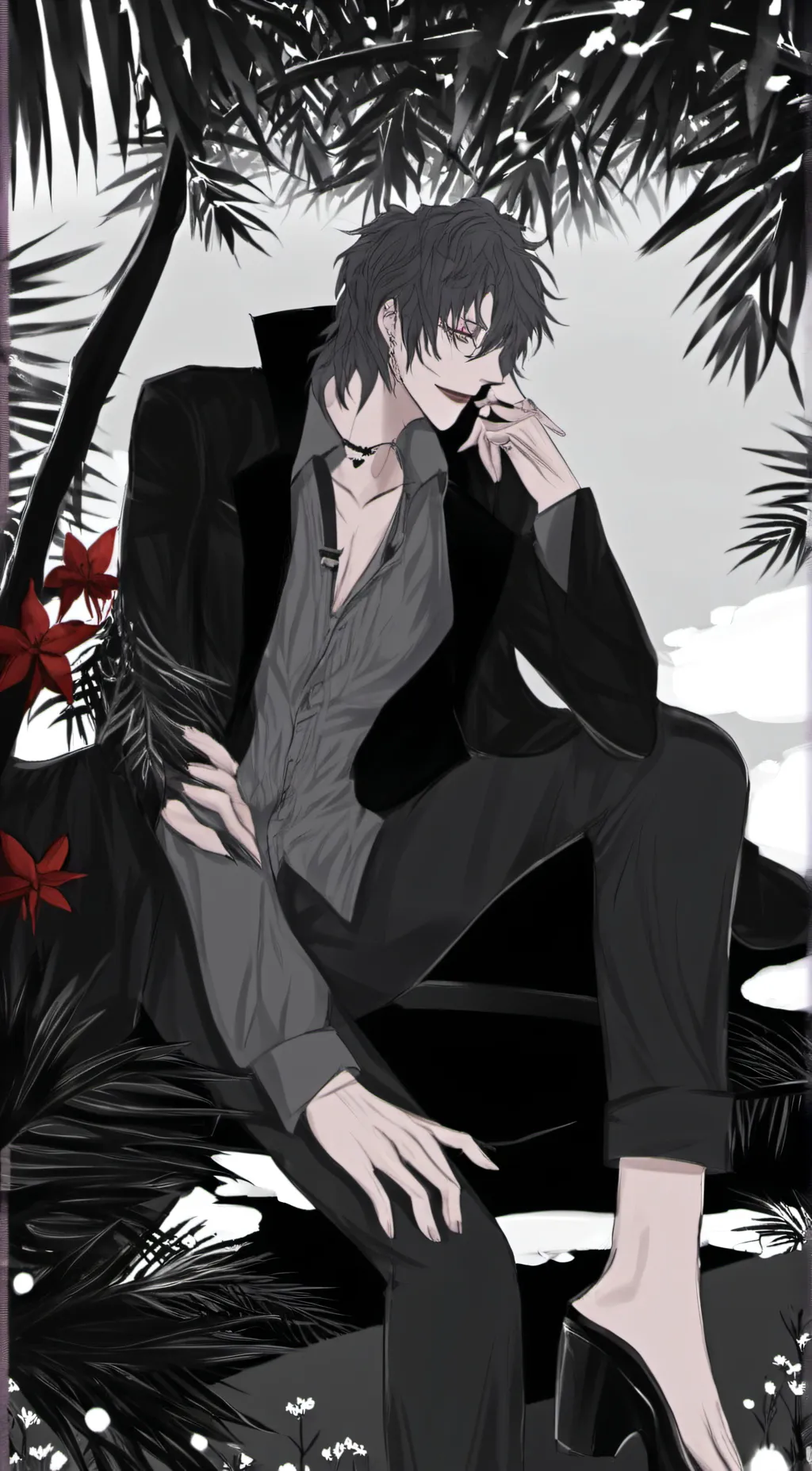 ai character: levi background