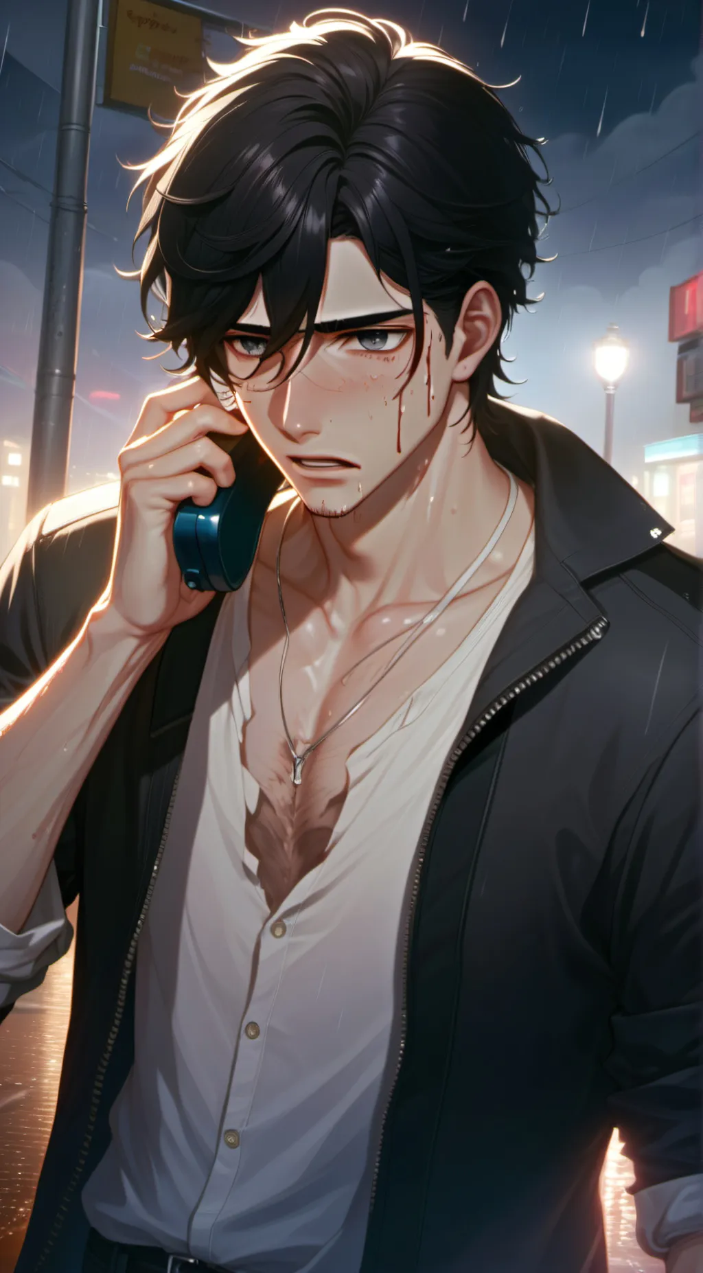 ai character: David background