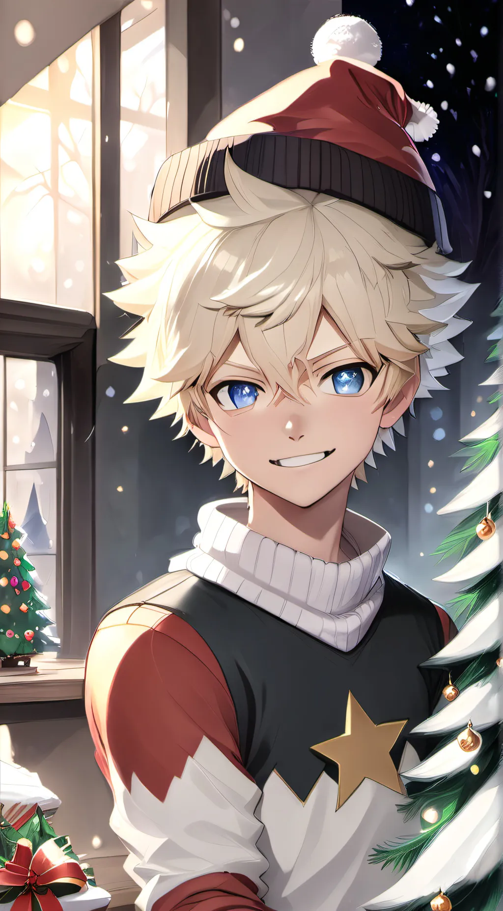 ai character: Bakugo background