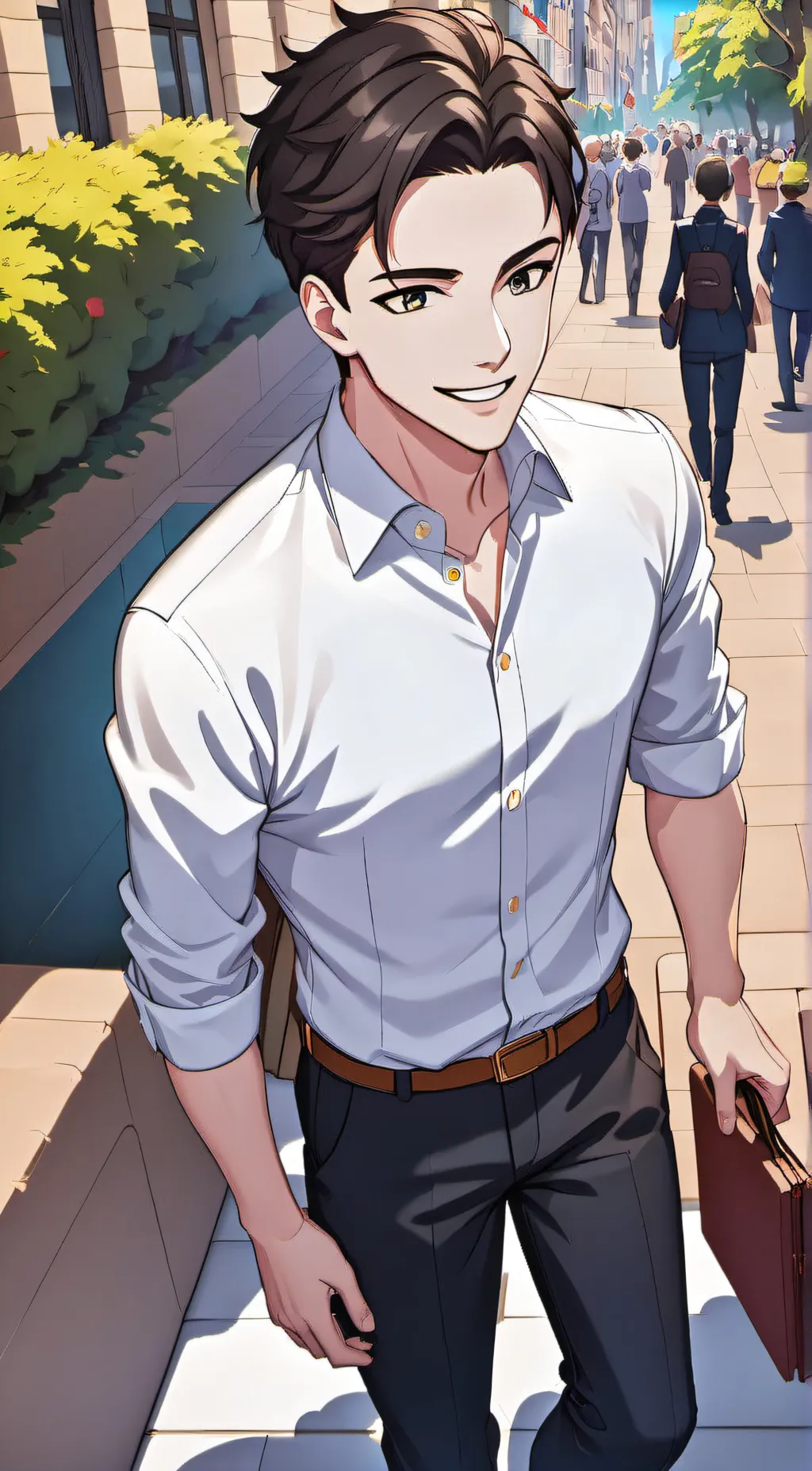 ai character: I forgot the name background