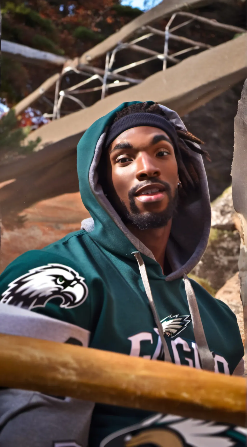 ai character: Daniel  background