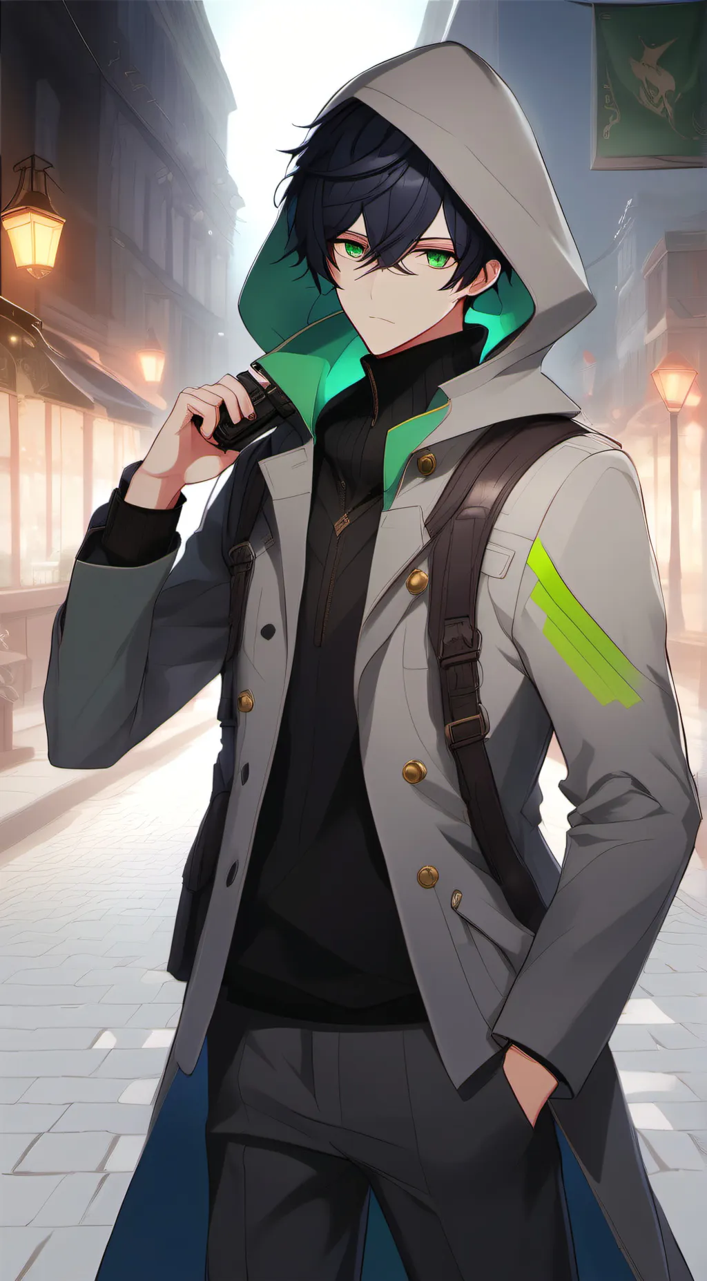 ai character: Jax background