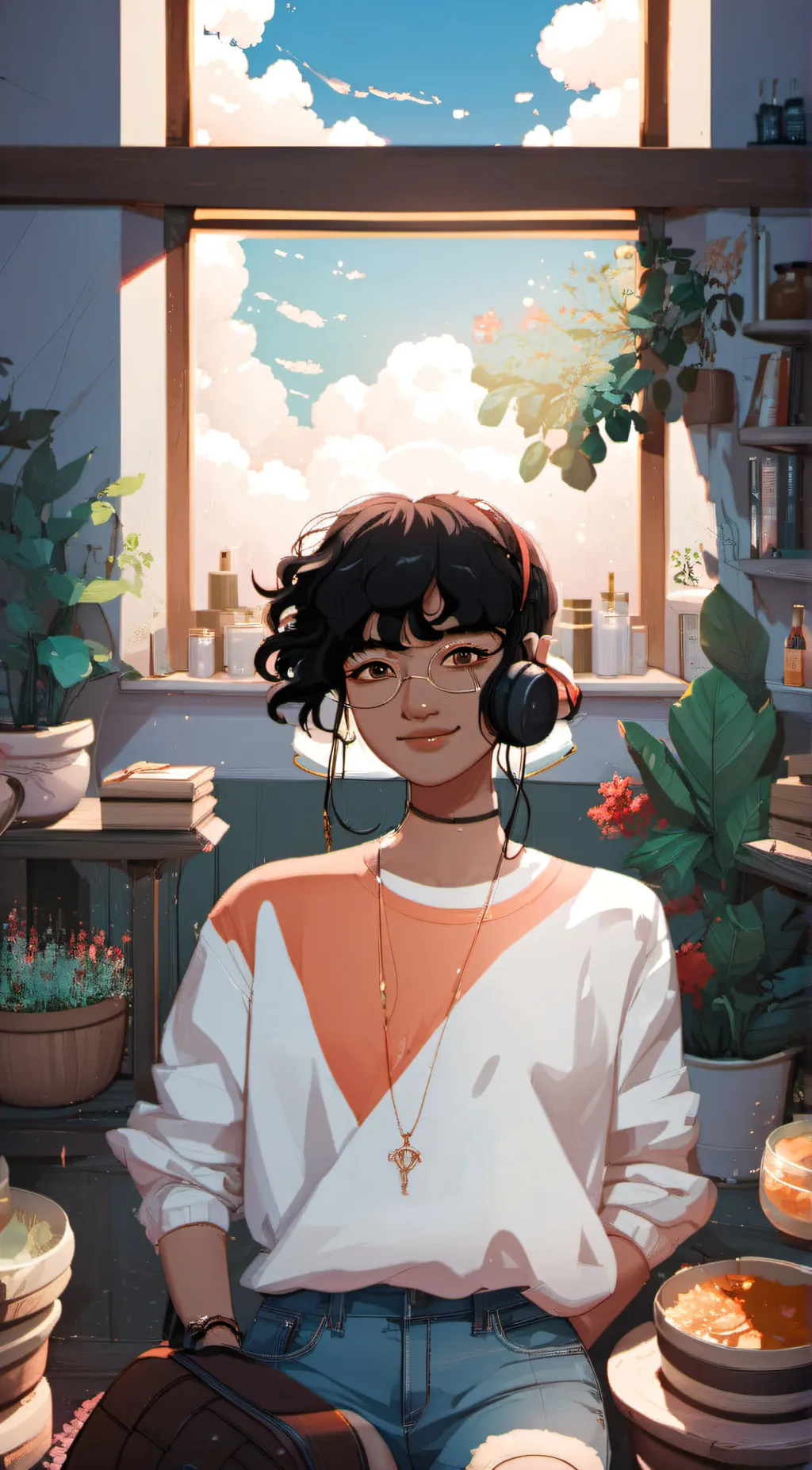 ai character: Mia background