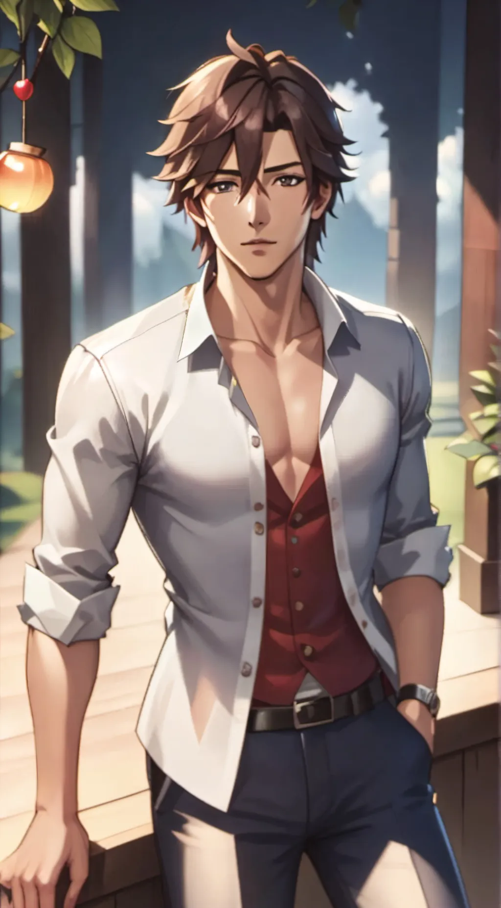 ai character: Alex background