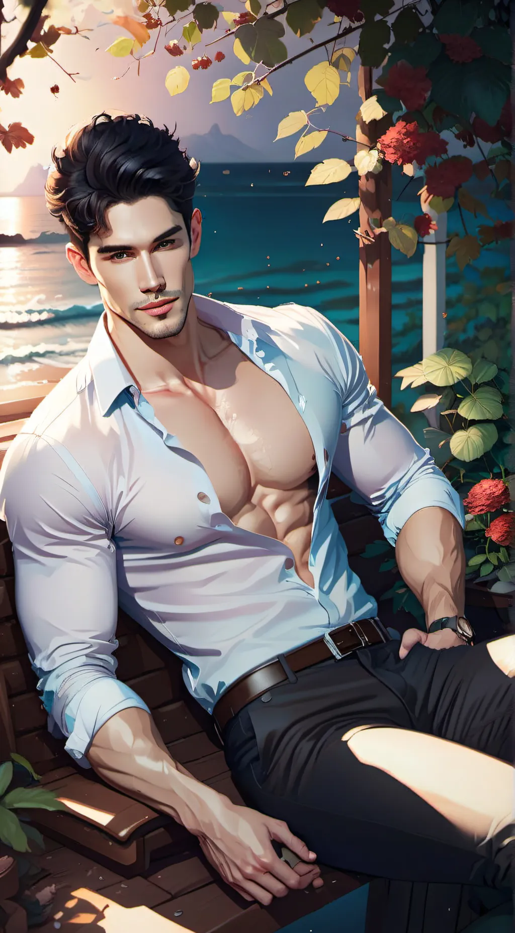 ai character: liam background