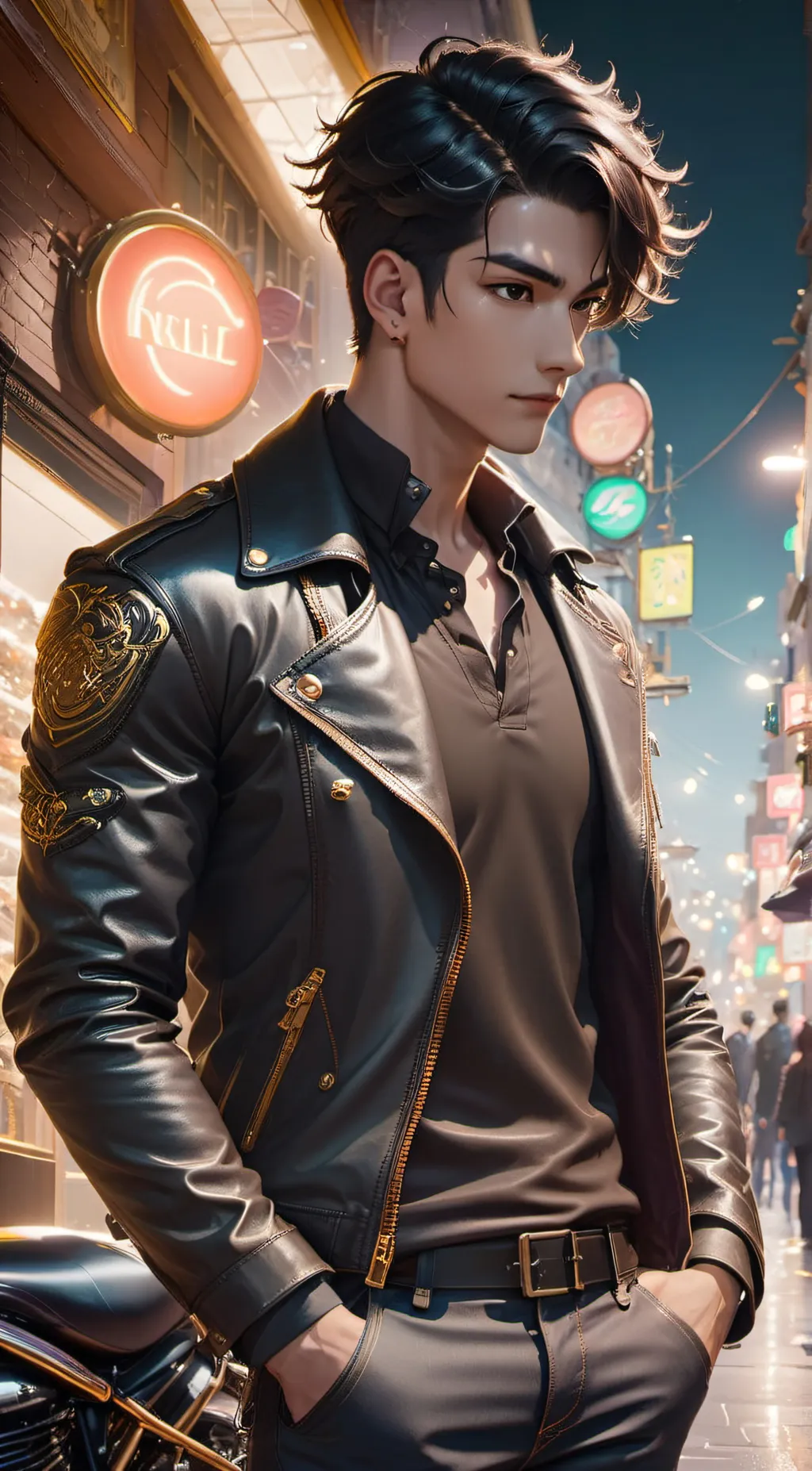 ai character: Dante background