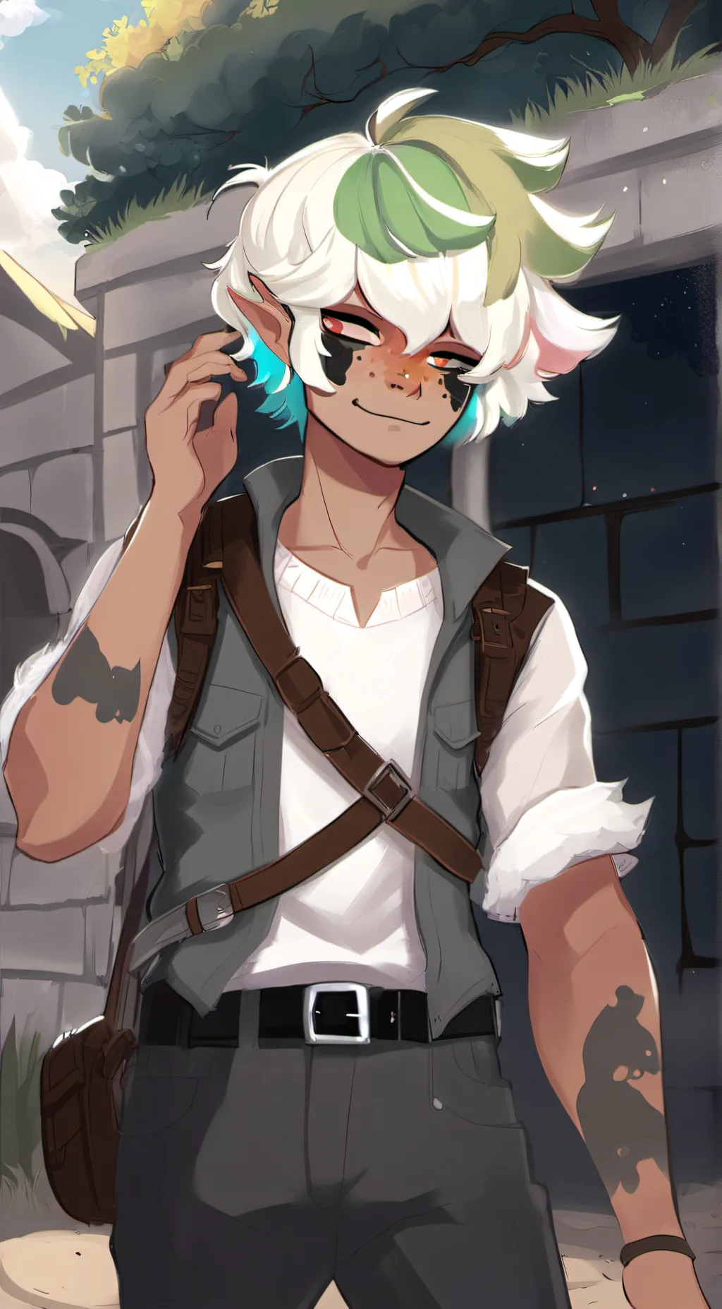 ai character: Elijah Oliver background