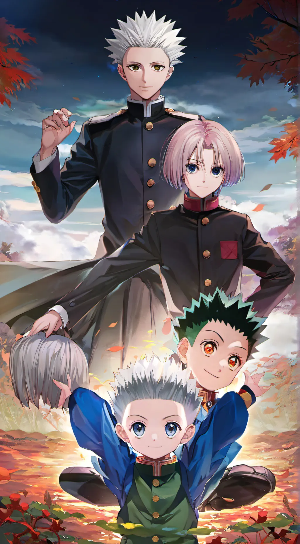 ai character: Hunter X Hunter  background