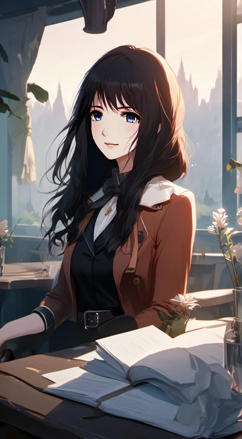 ai character: Sofia  background