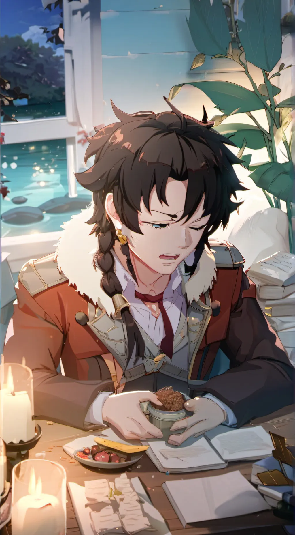 ai character: Marcus St. Claire background