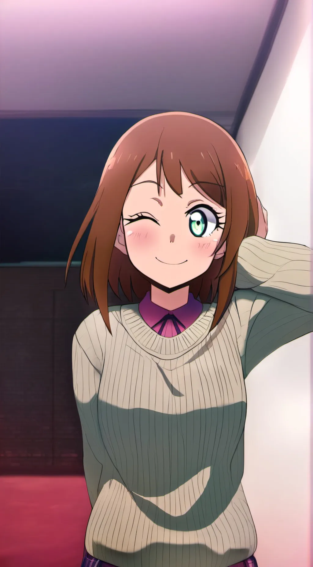 ai character: Ochaco background