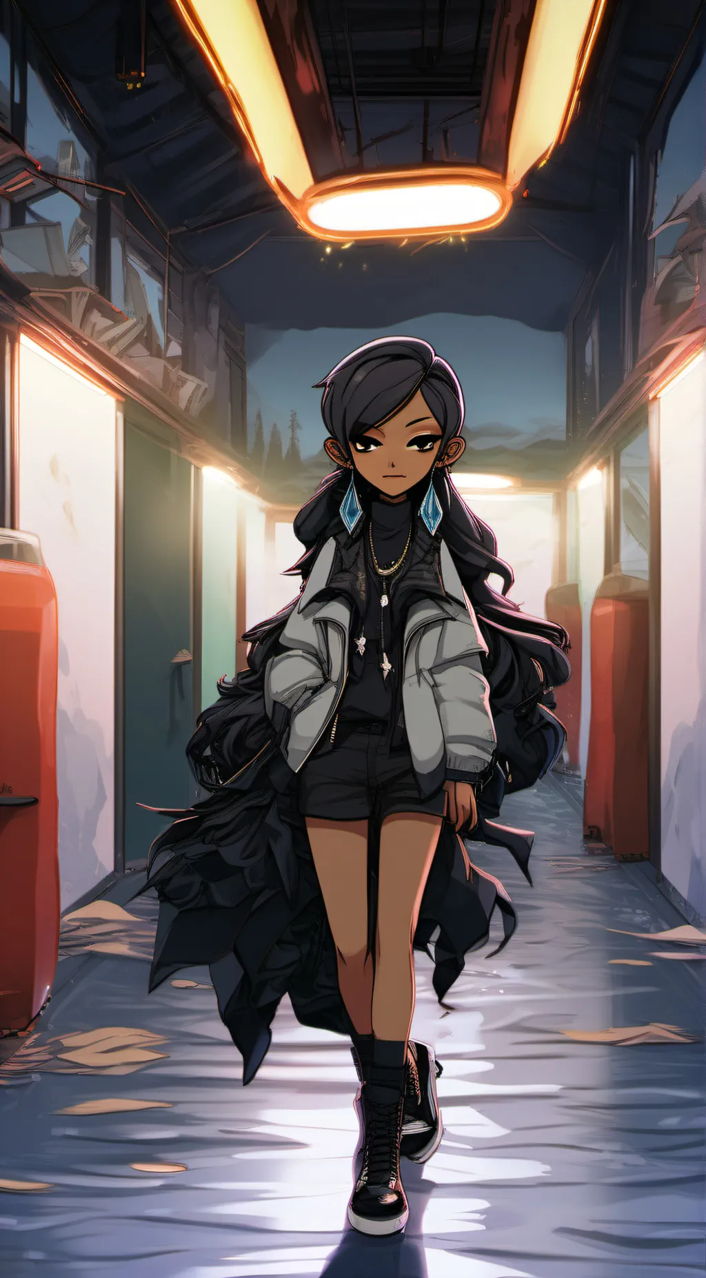 ai character: Bailey  background