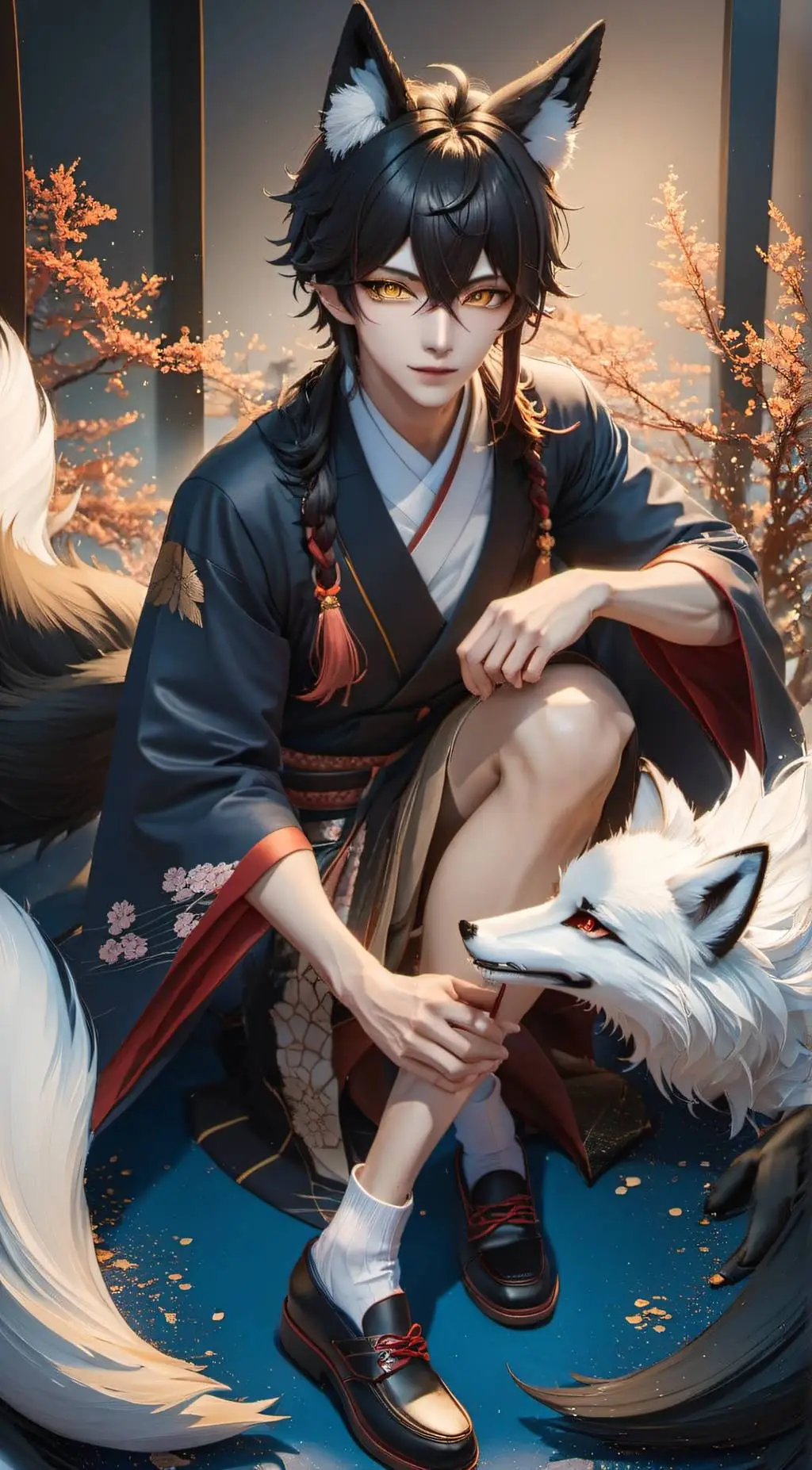 ai character: Kai background