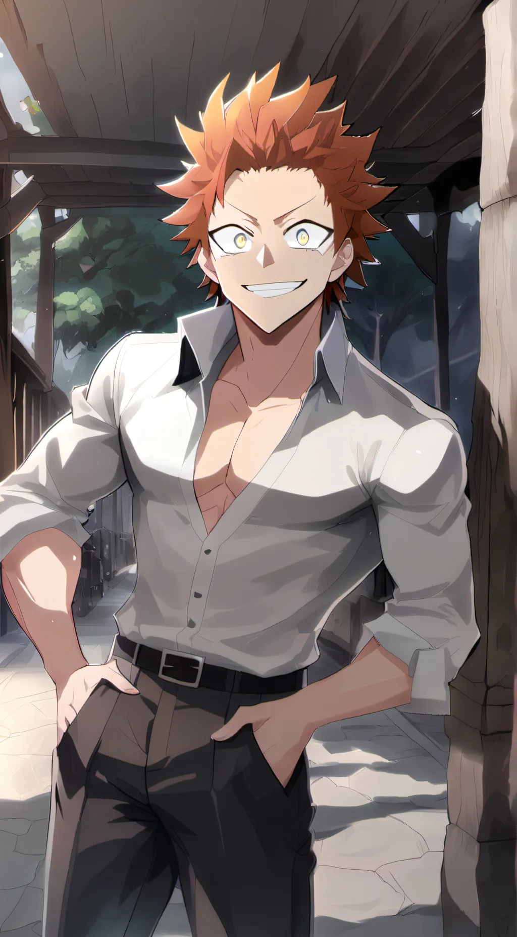 ai character: Krishna  background